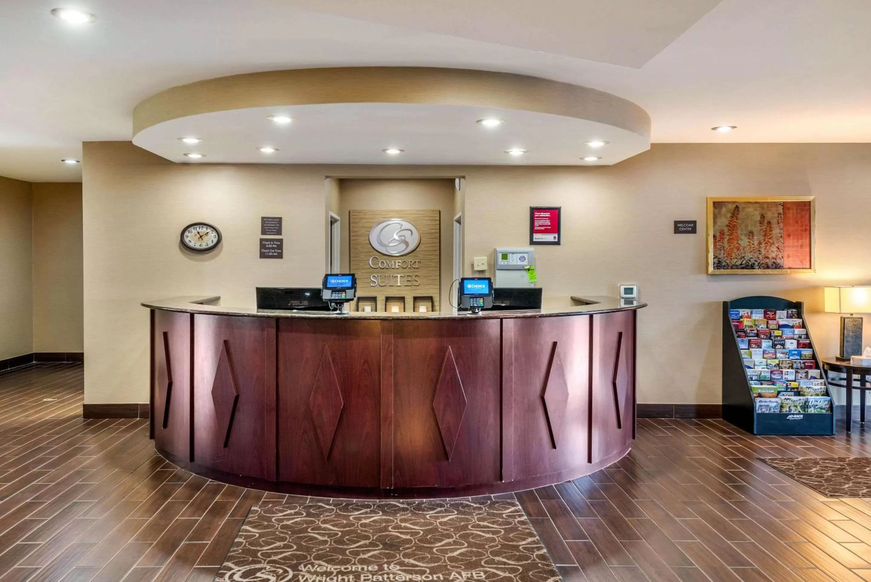 Lobby or reception in Comfort Suites Dayton-Wright Patterson