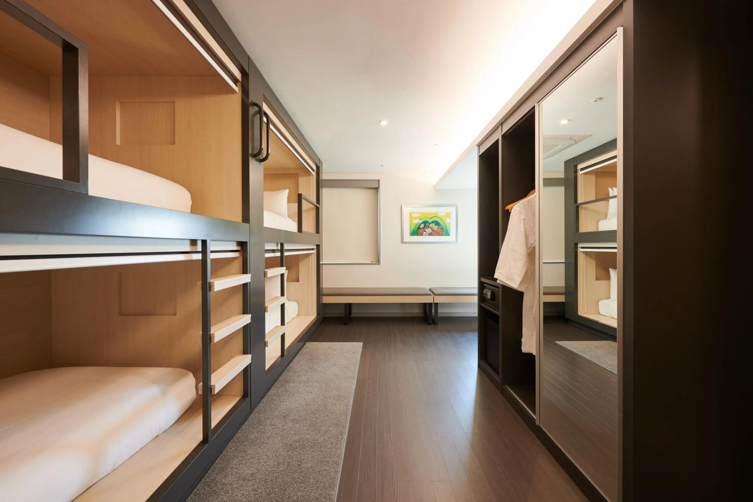 Decorative detail, Bed in Nine Tree by Parnas Seoul Dongdaemun