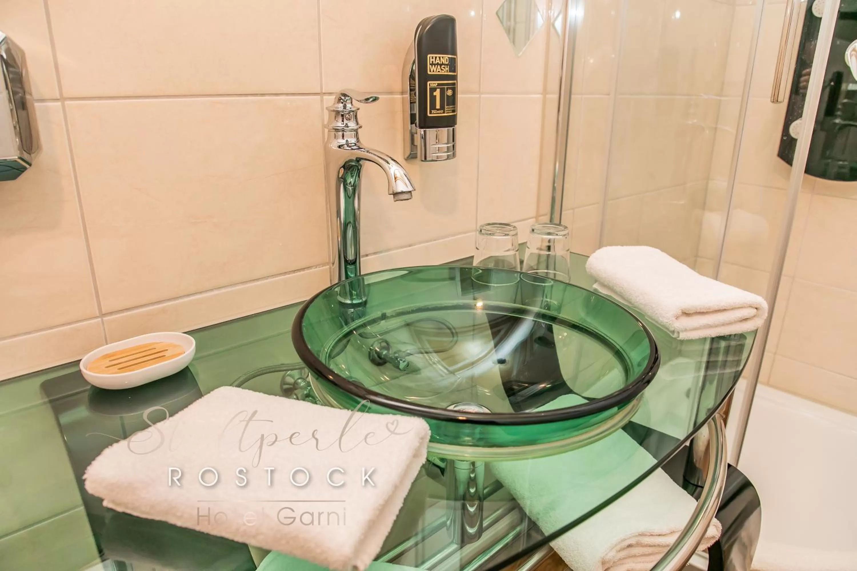 Bathroom in Stadtperle Rostock