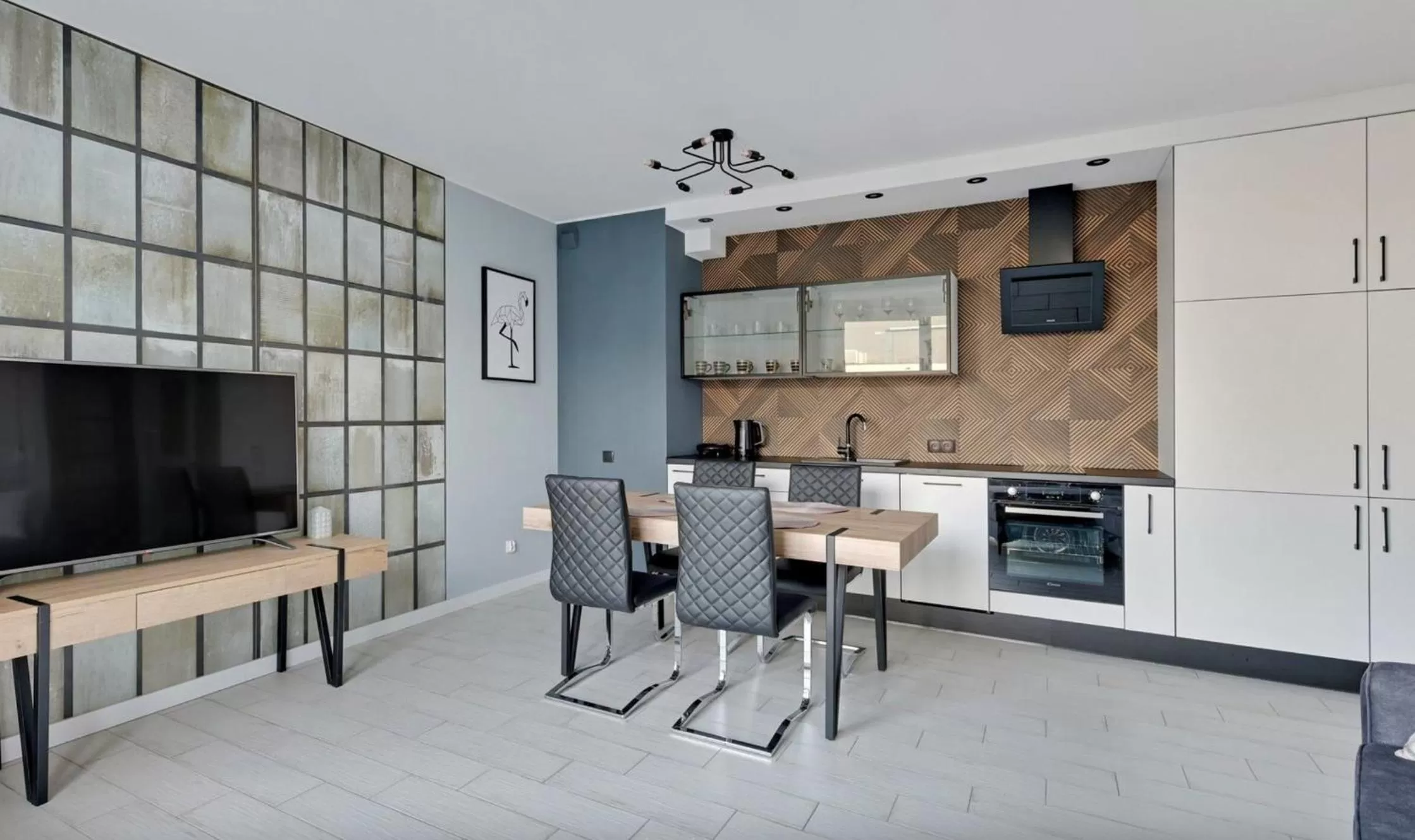 Kitchen or kitchenette in RentPlanet - Apartamenty Chlebova