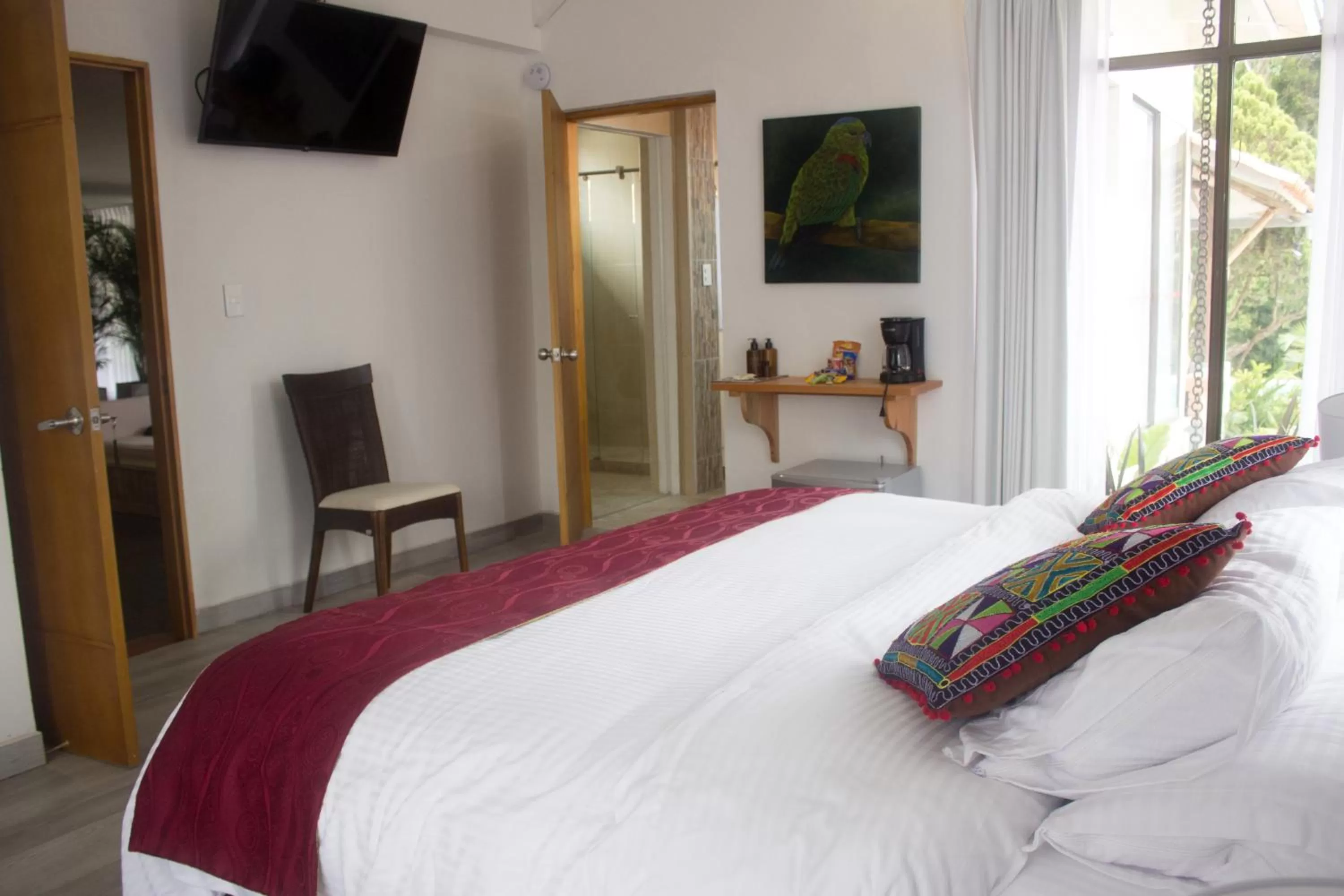 Photo of the whole room, Bed in Cotinga Hotel Spa