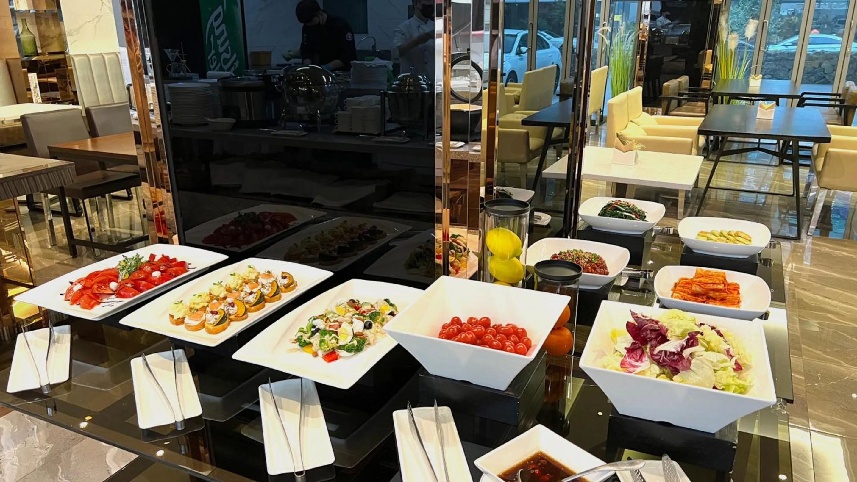 Food in Amber Hotel Jeju