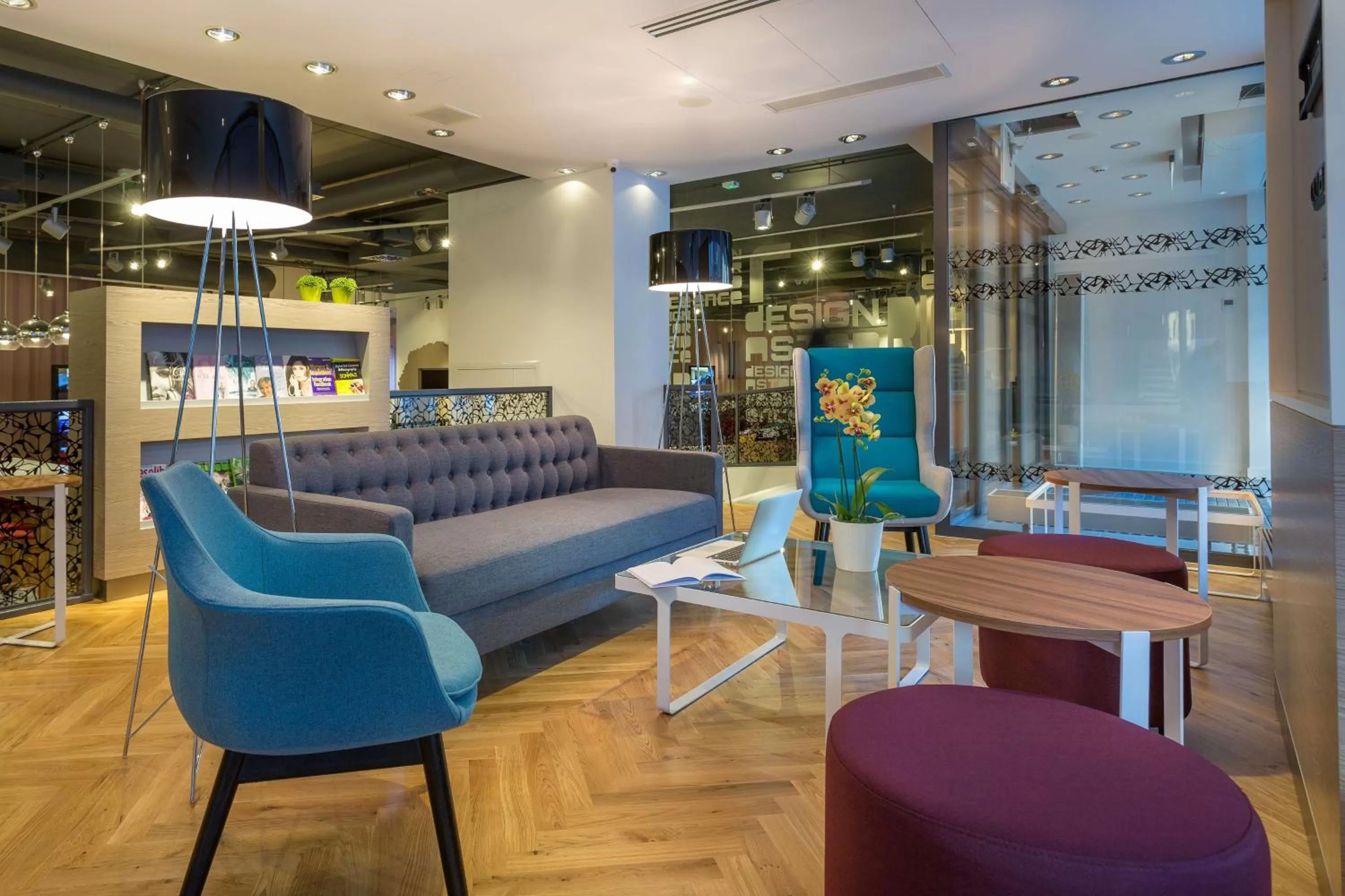 Lobby or reception in Park Inn by Radisson Residence Riga Barona