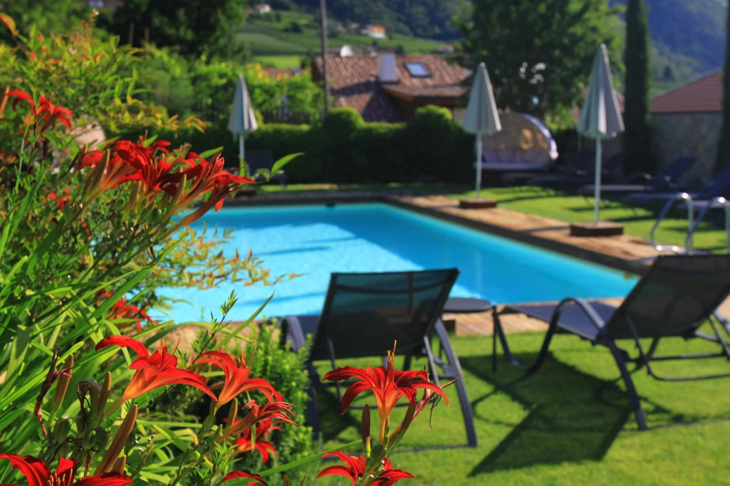 Swimming Pool in Mair Am Ort Living Hotel B&B