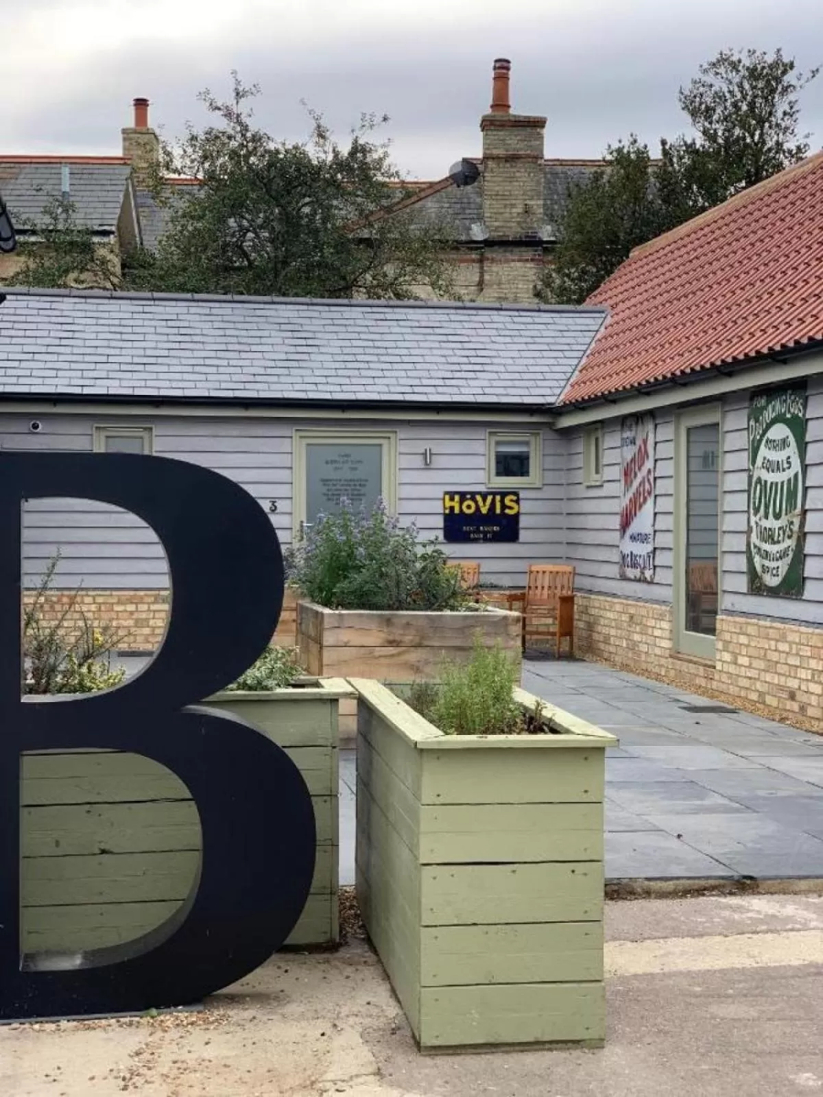 Property building in The British Queen, Meldreth