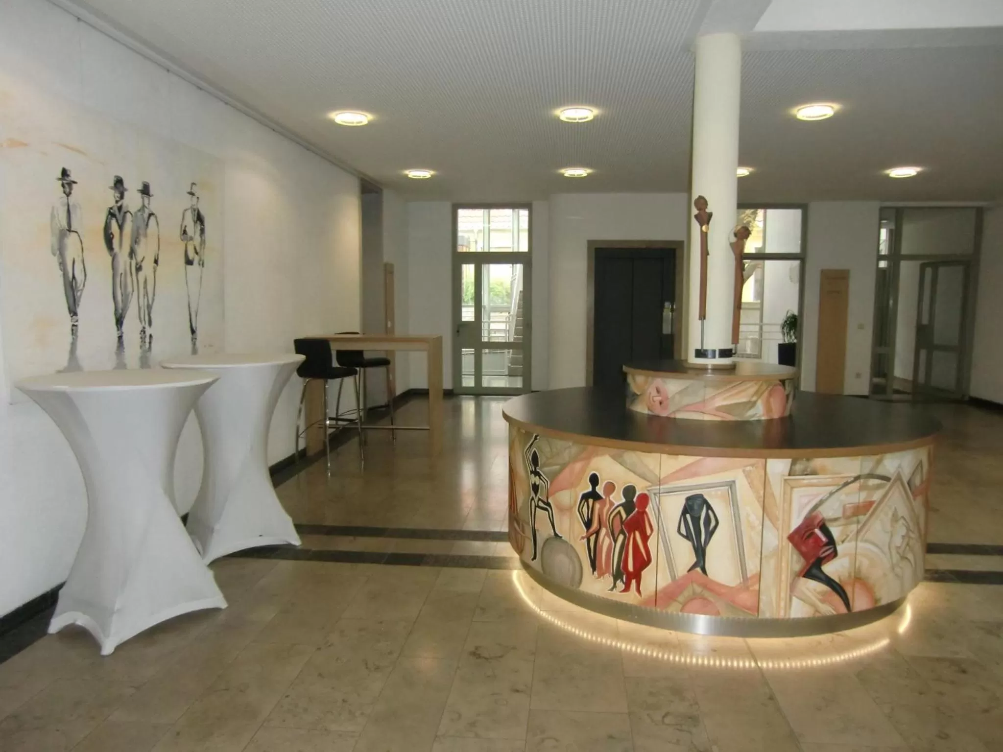 Lobby or reception in Kolping-Hotel