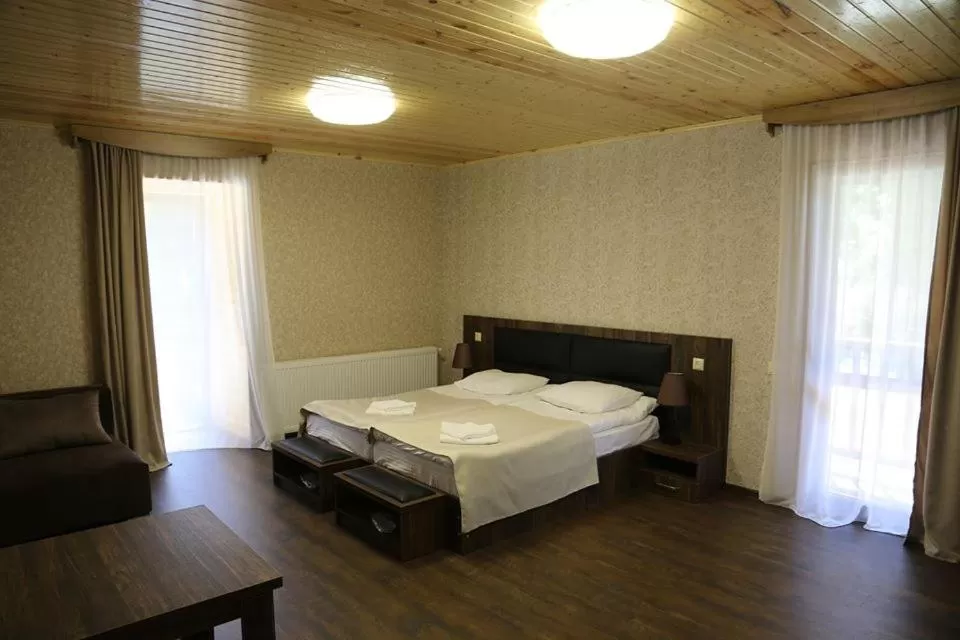 Bedroom, Bed in Hotel Shgedi Mestia