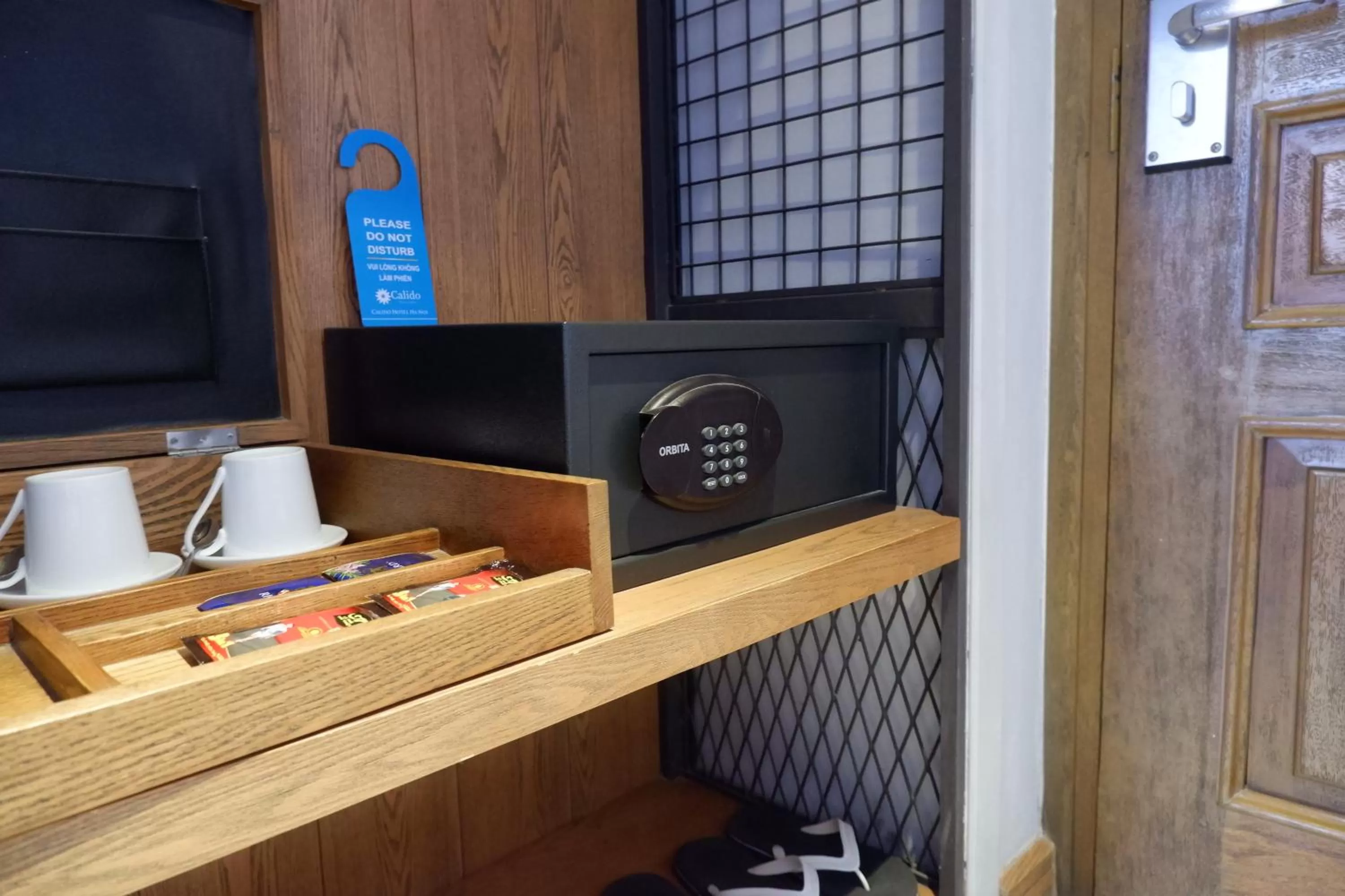 safe in HaNoi Calido Hotel