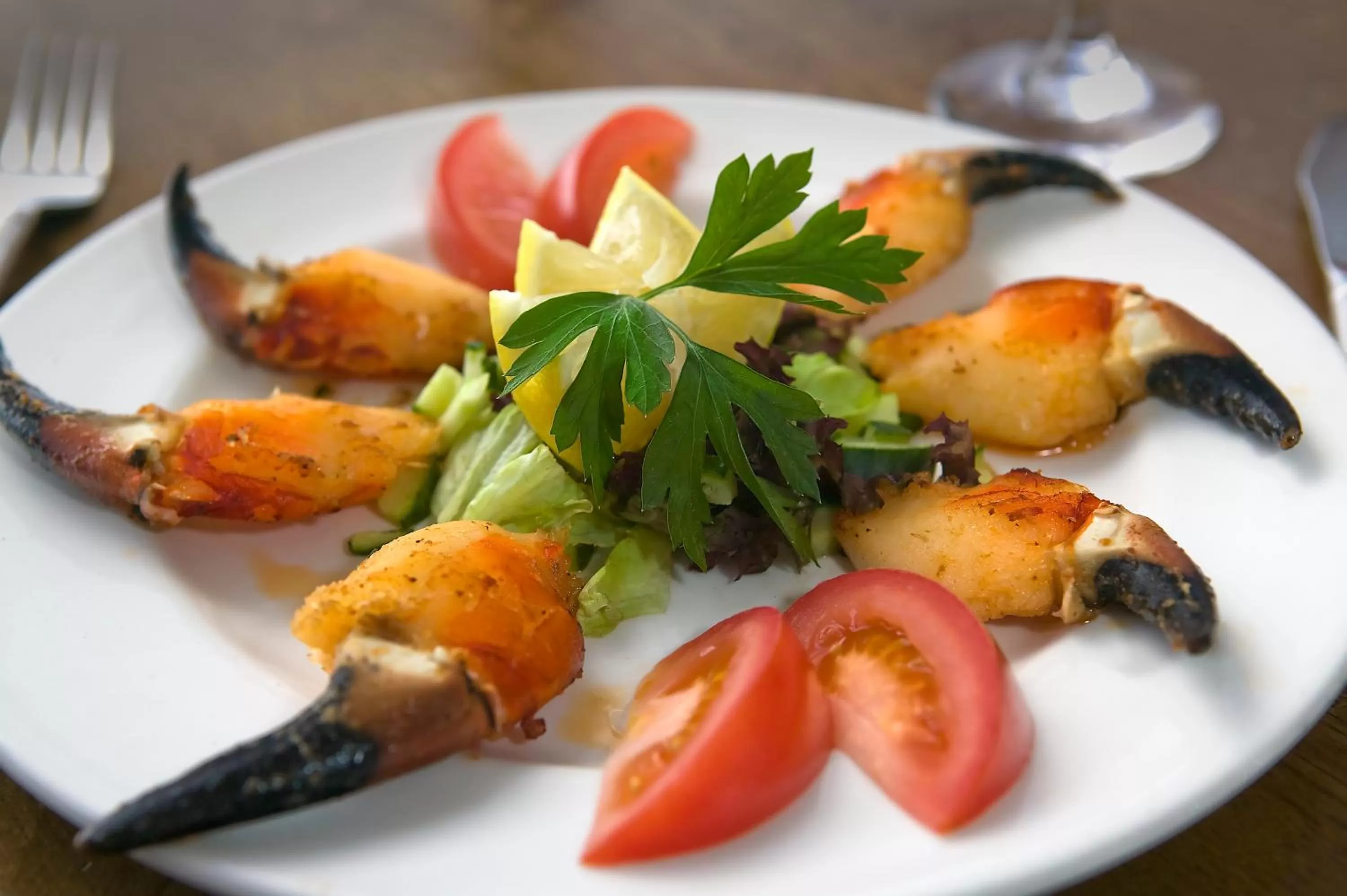Food close-up in The Ship Inn