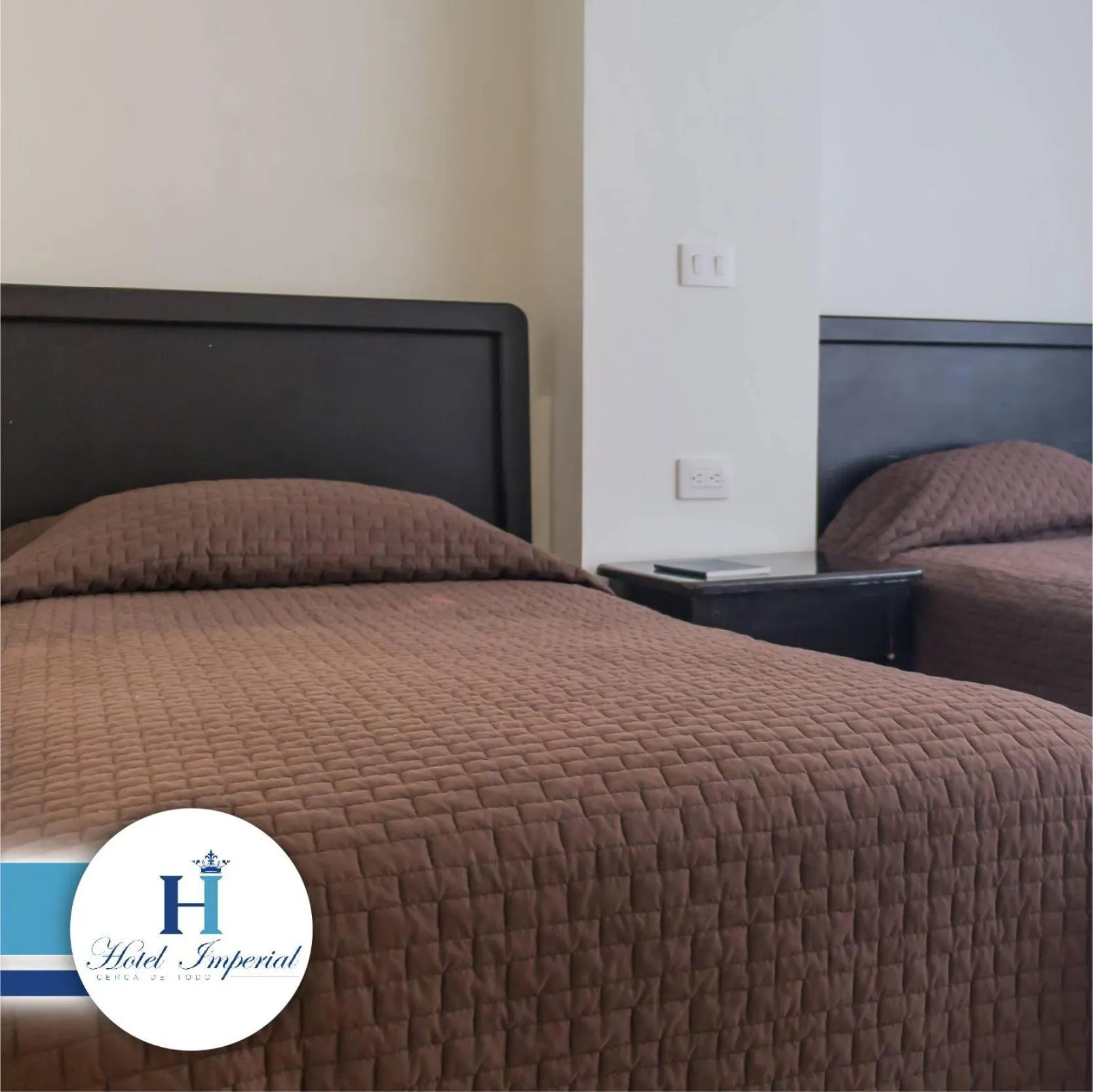 Bed in Hotel Imperial