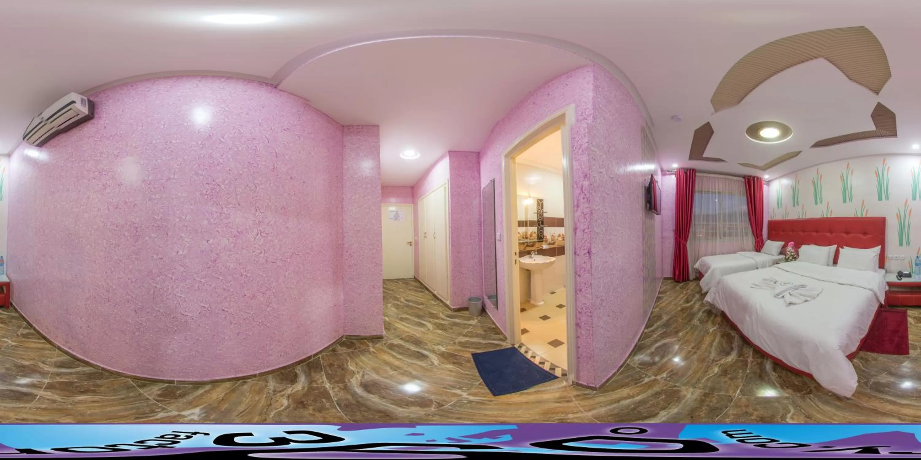 Bathroom in Hôtel Hadaik Ain Asserdoune