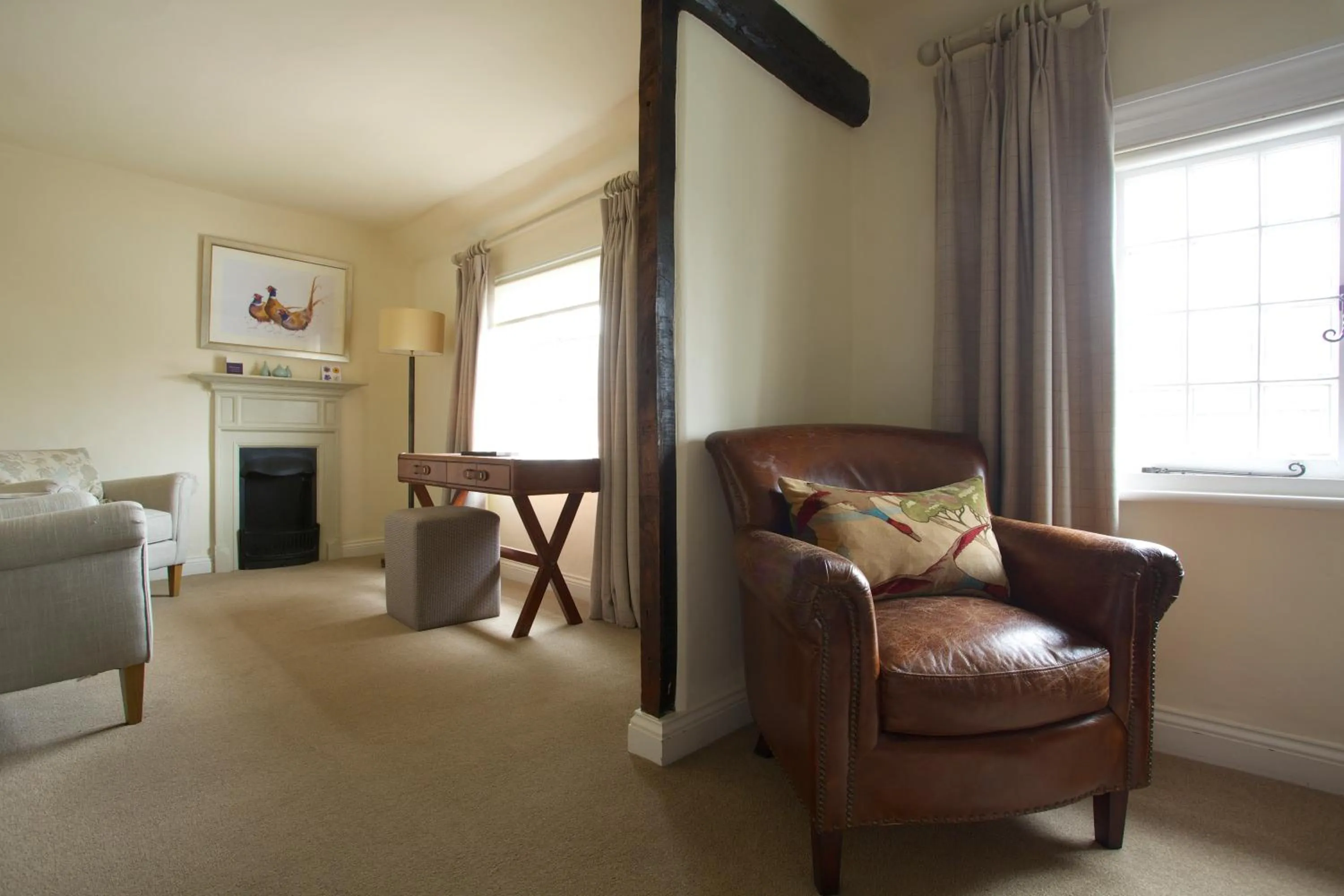 Bedroom in The Royal Oak, Yattendon