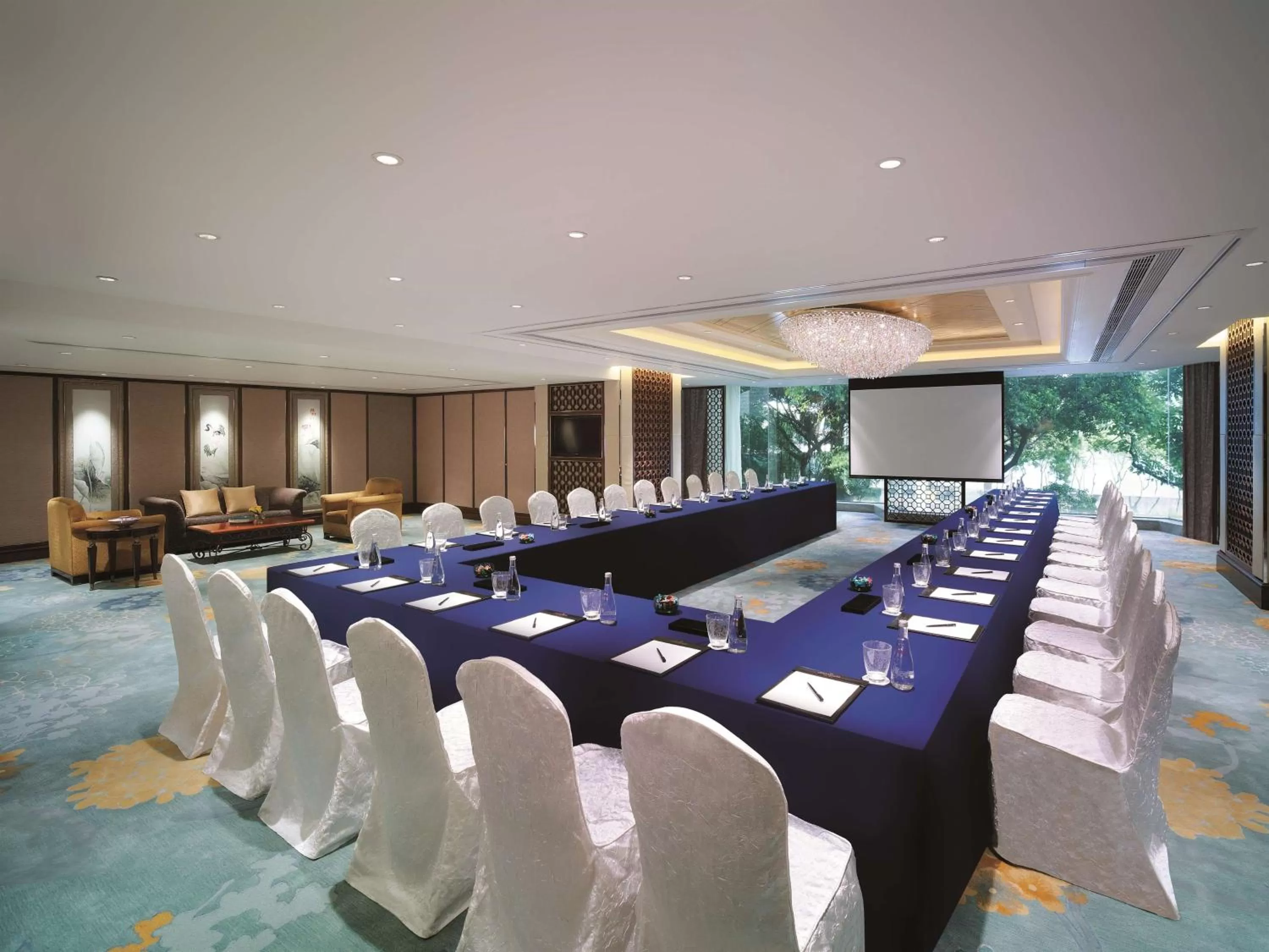 On site in Kowloon Shangri-La, Hong Kong