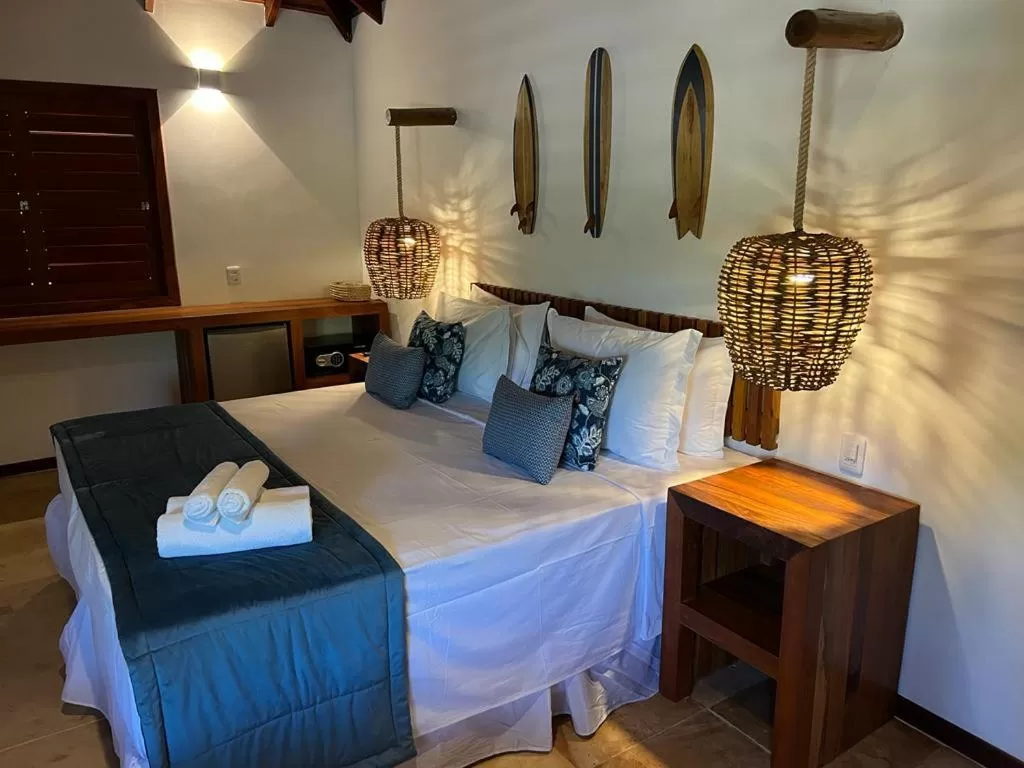 Bed in Kauli Seadi Beach Hotel