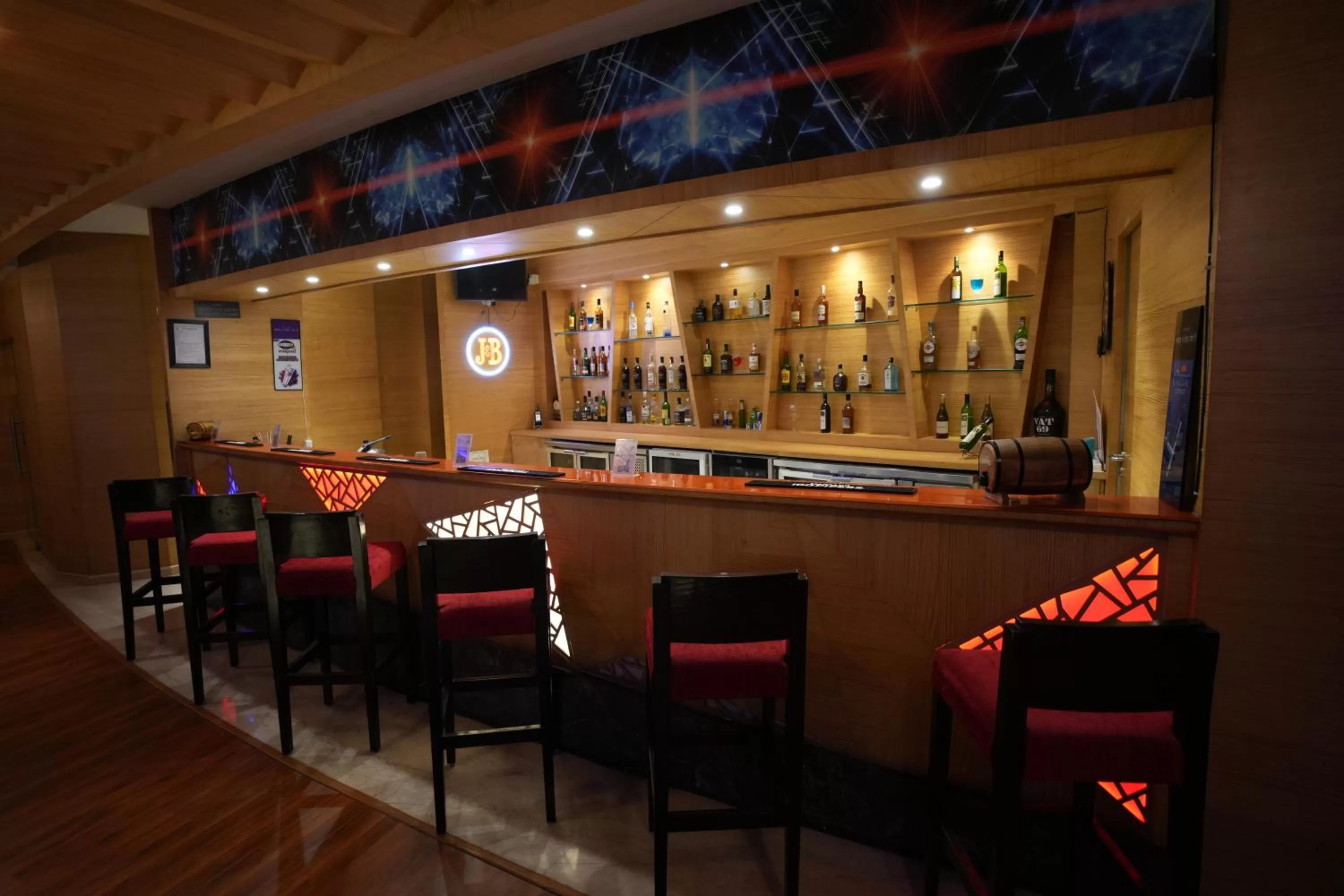 Lounge or bar in Radisson Udaipur