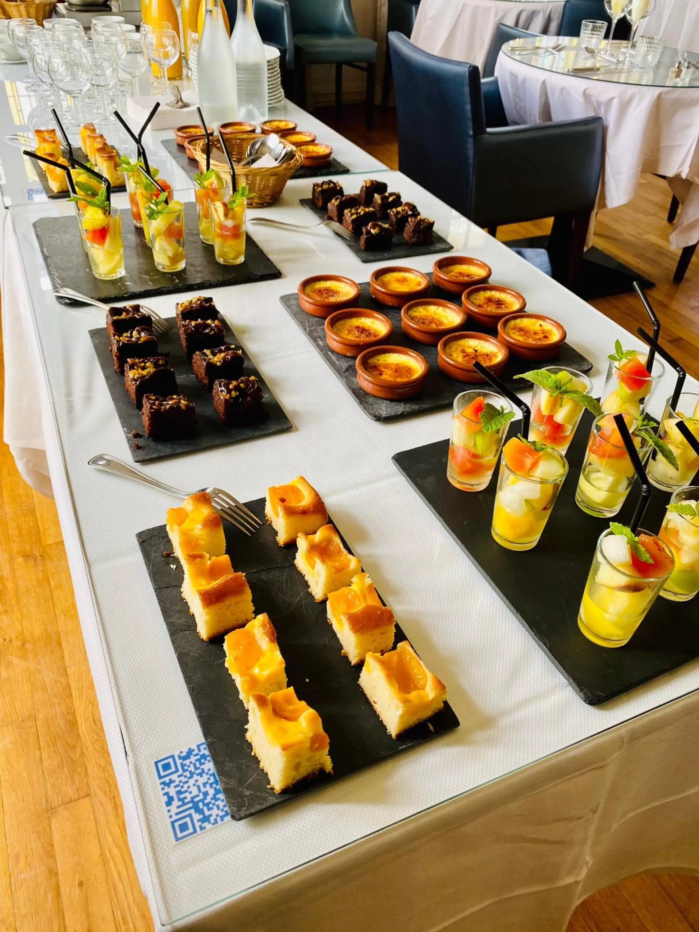 Food and drinks in Le Cheval Blanc