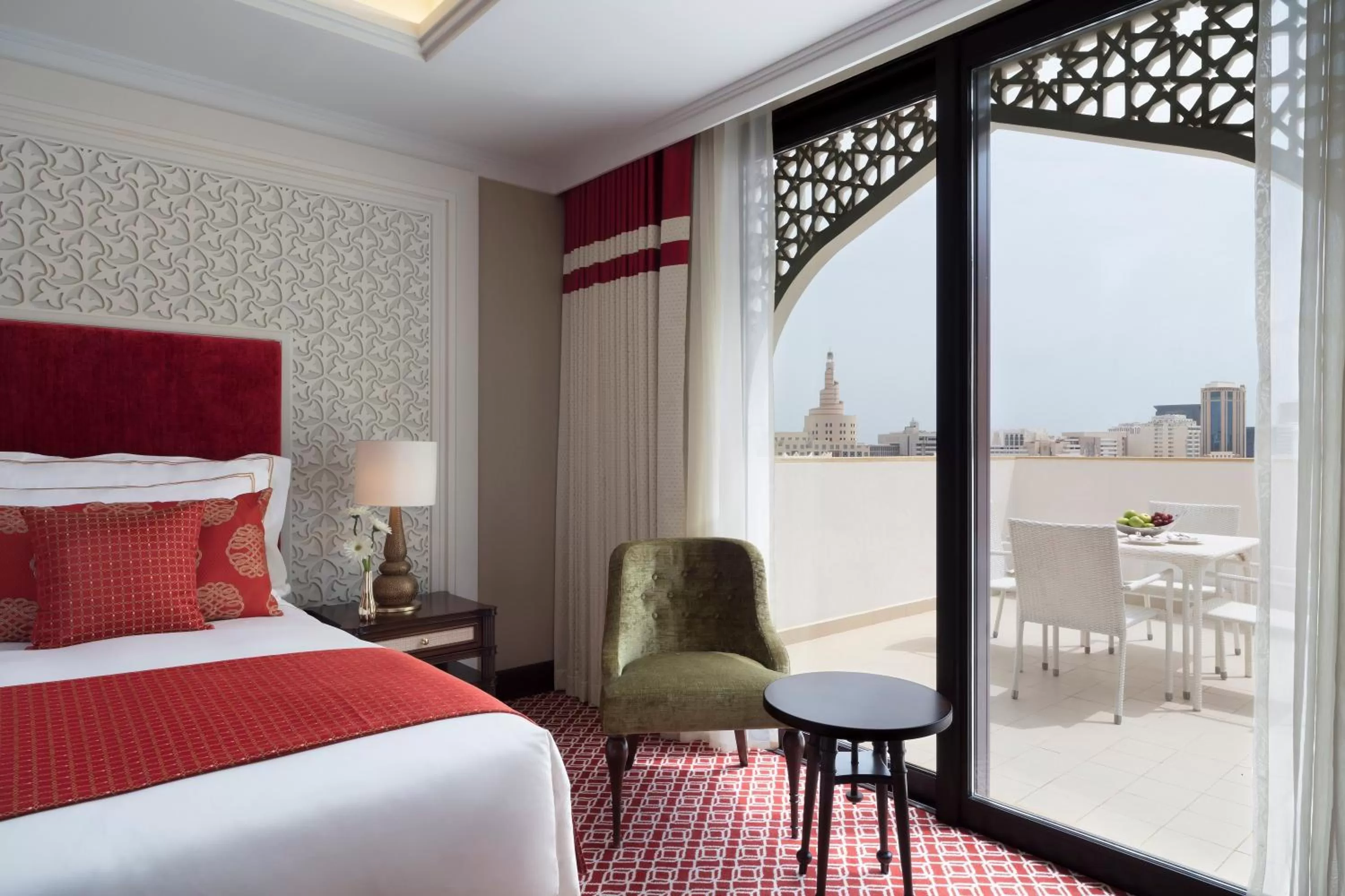 Photo of the whole room, Bed in Al Najada Doha Hotel by Tivoli