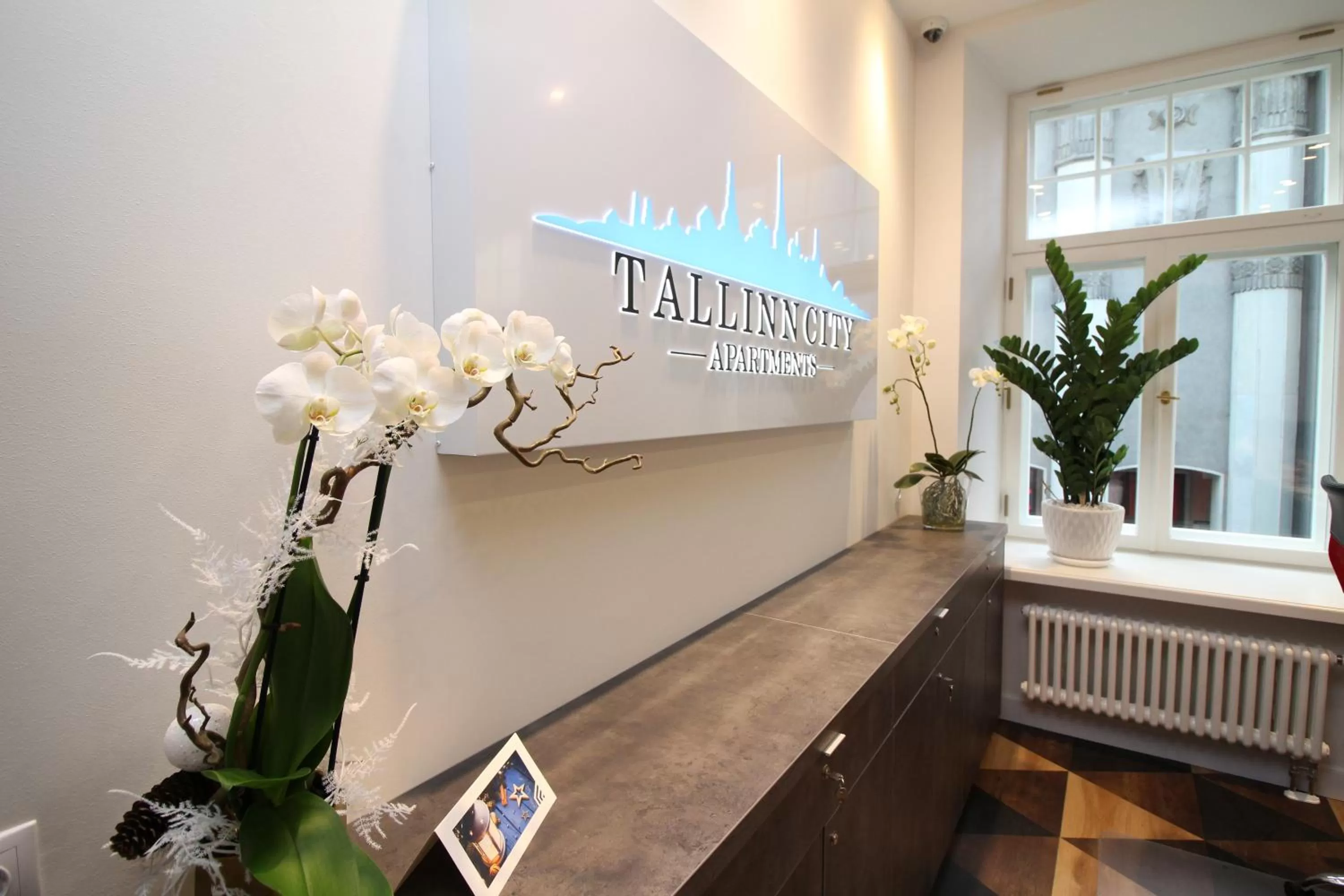 Property logo or sign in Tallinn City Apartments Old Town Suites