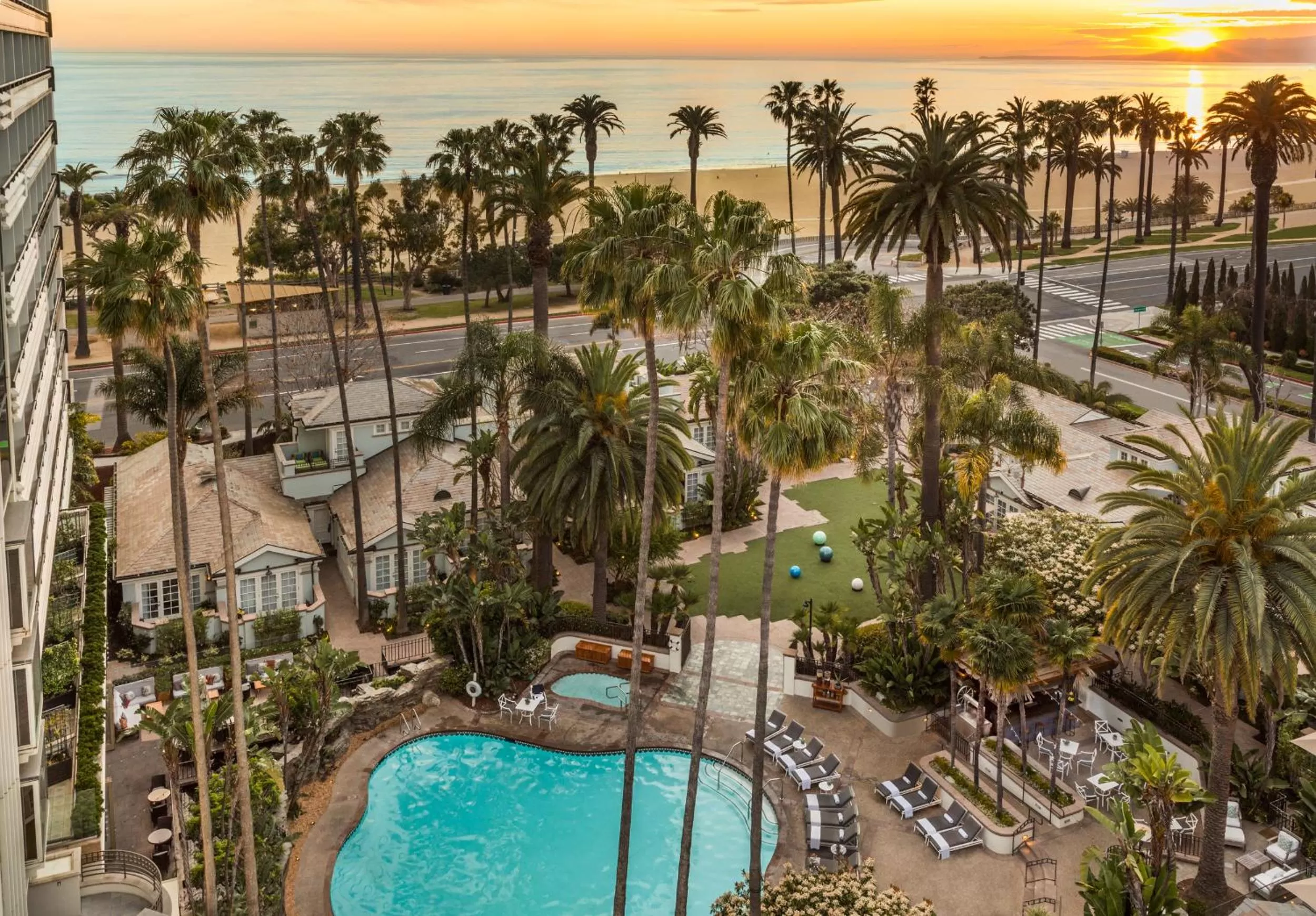 Sea view in Fairmont Miramar Hotel & Bungalows