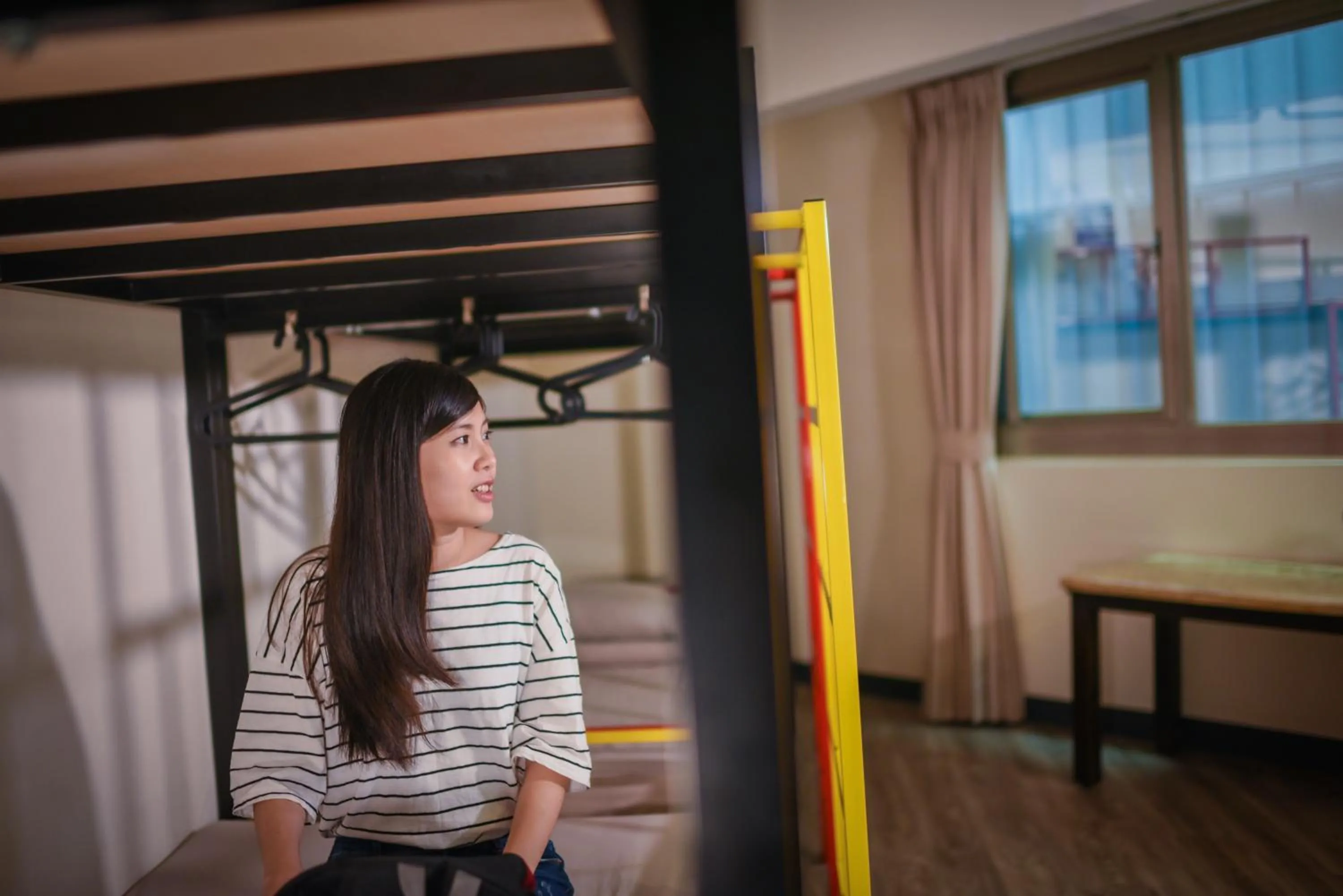 bunk bed in 旅悅 國際青年旅館 DreamWell Hostel