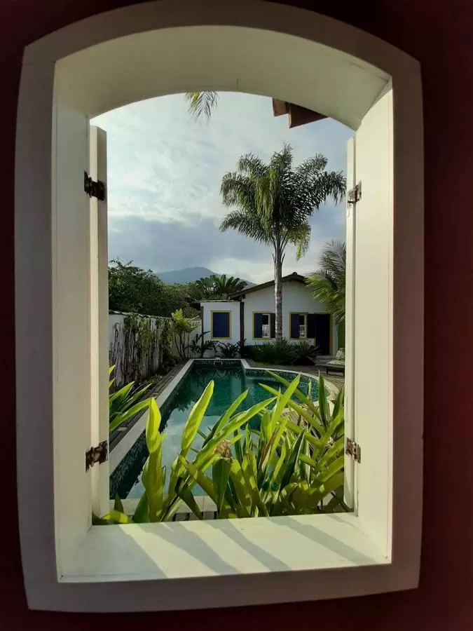 Pool View in Pousada Pomar Paraty