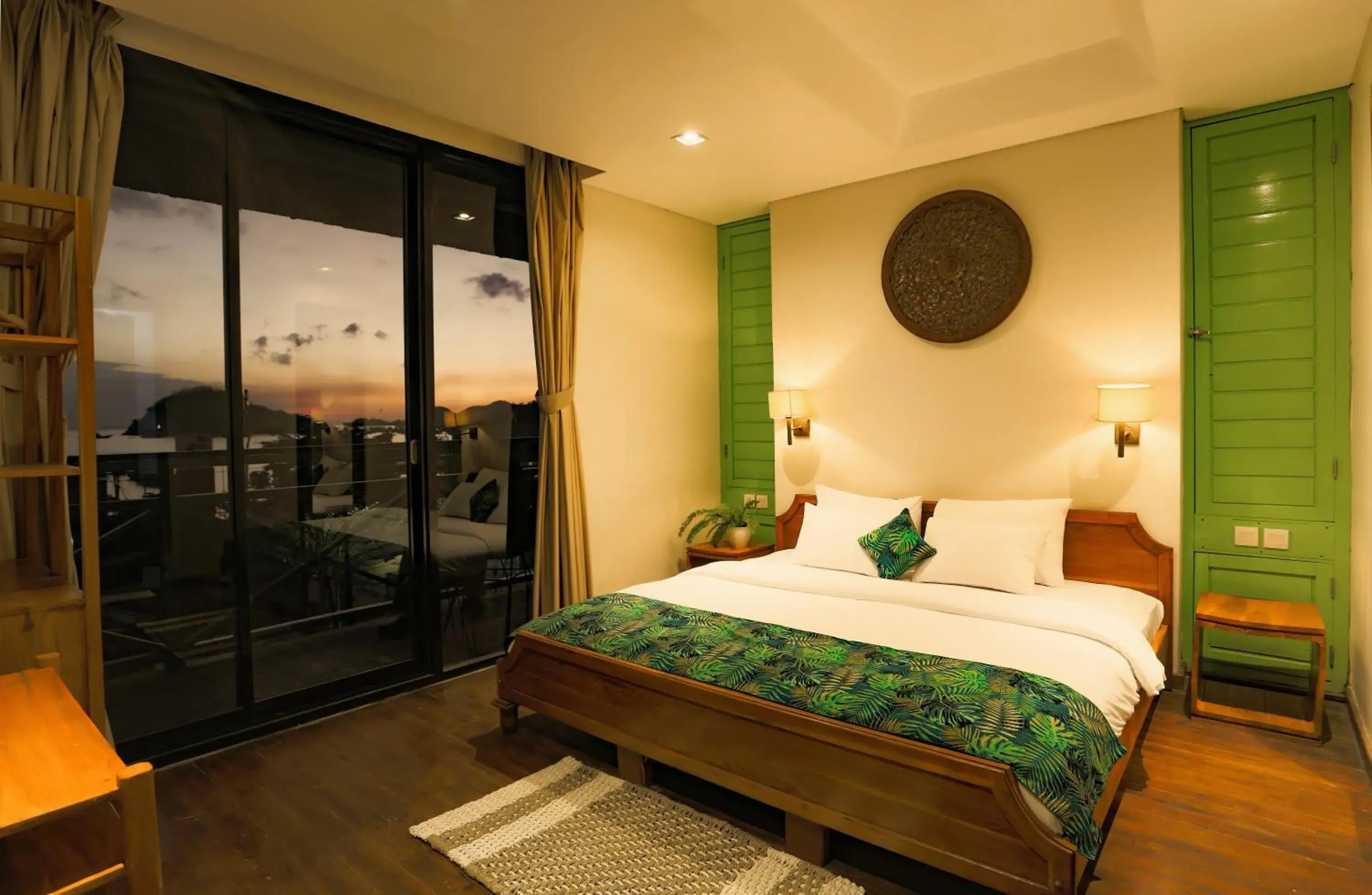 Deluxe Double Room with Balcony and Sea View in Eco Tree O'tel Deluxe Double Room with Balcony and Sea View in Eco Tree O'tel