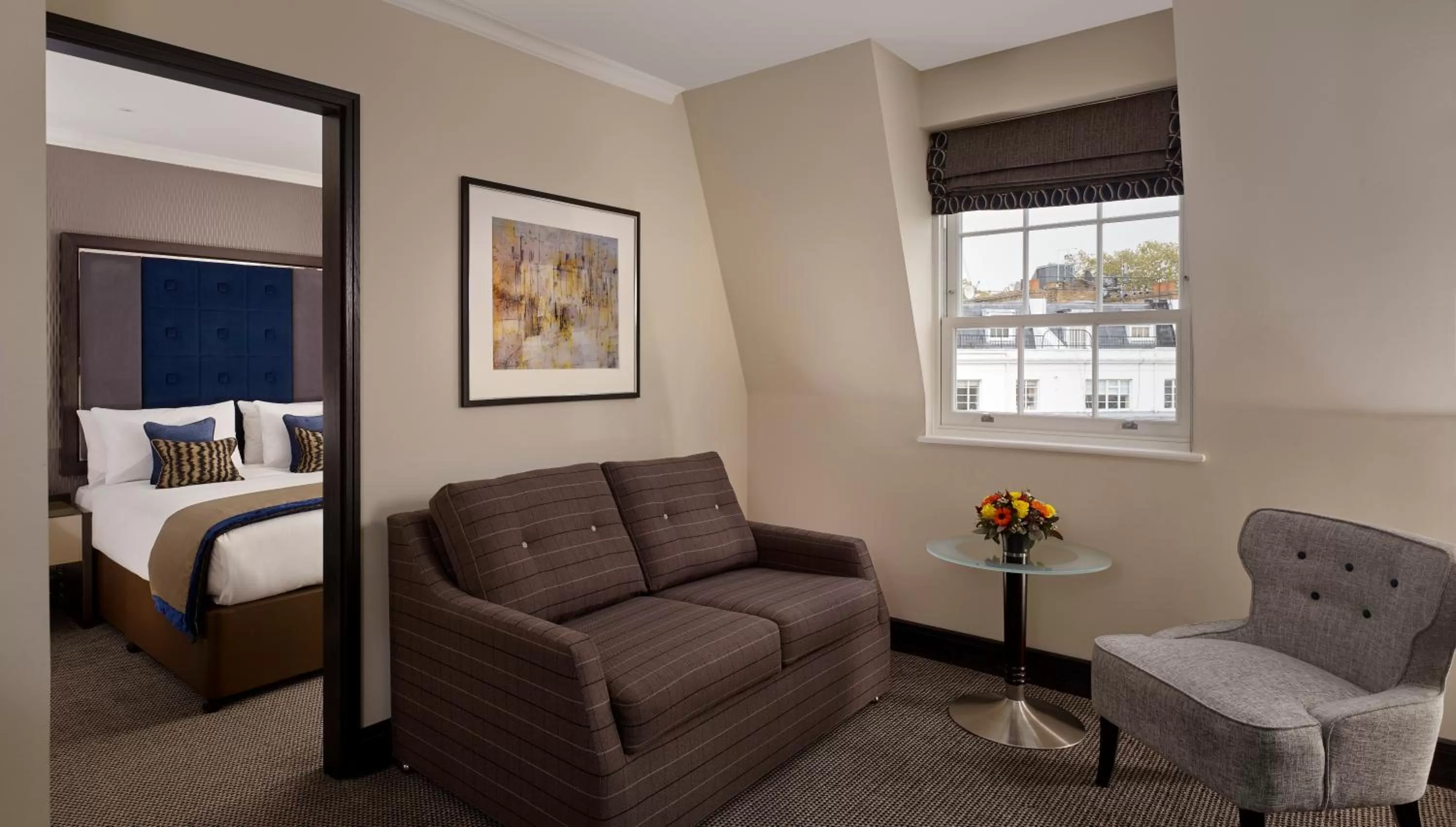 Living room, Bed in The Westbourne Hyde Park