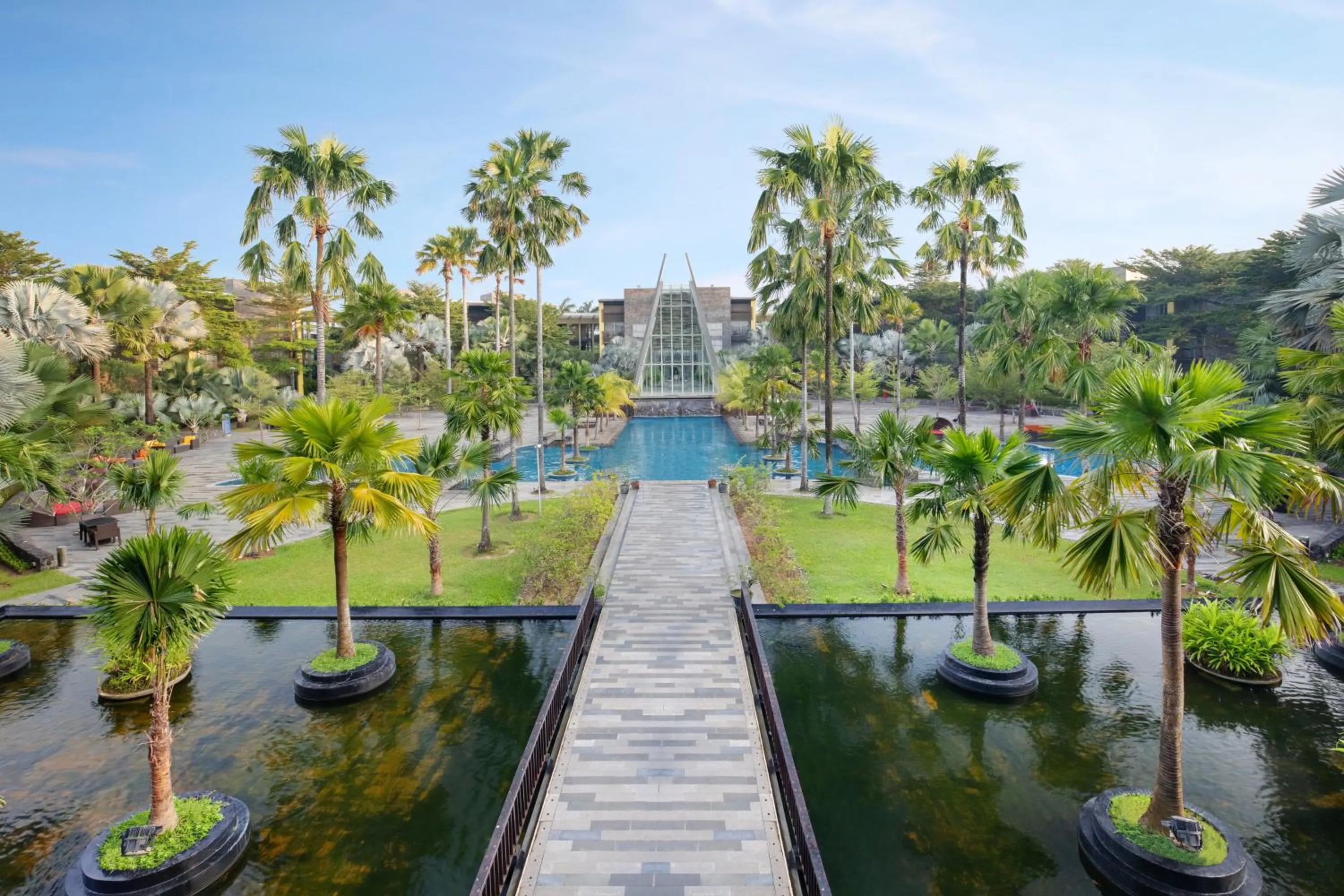 Natural landscape in Novotel Palembang