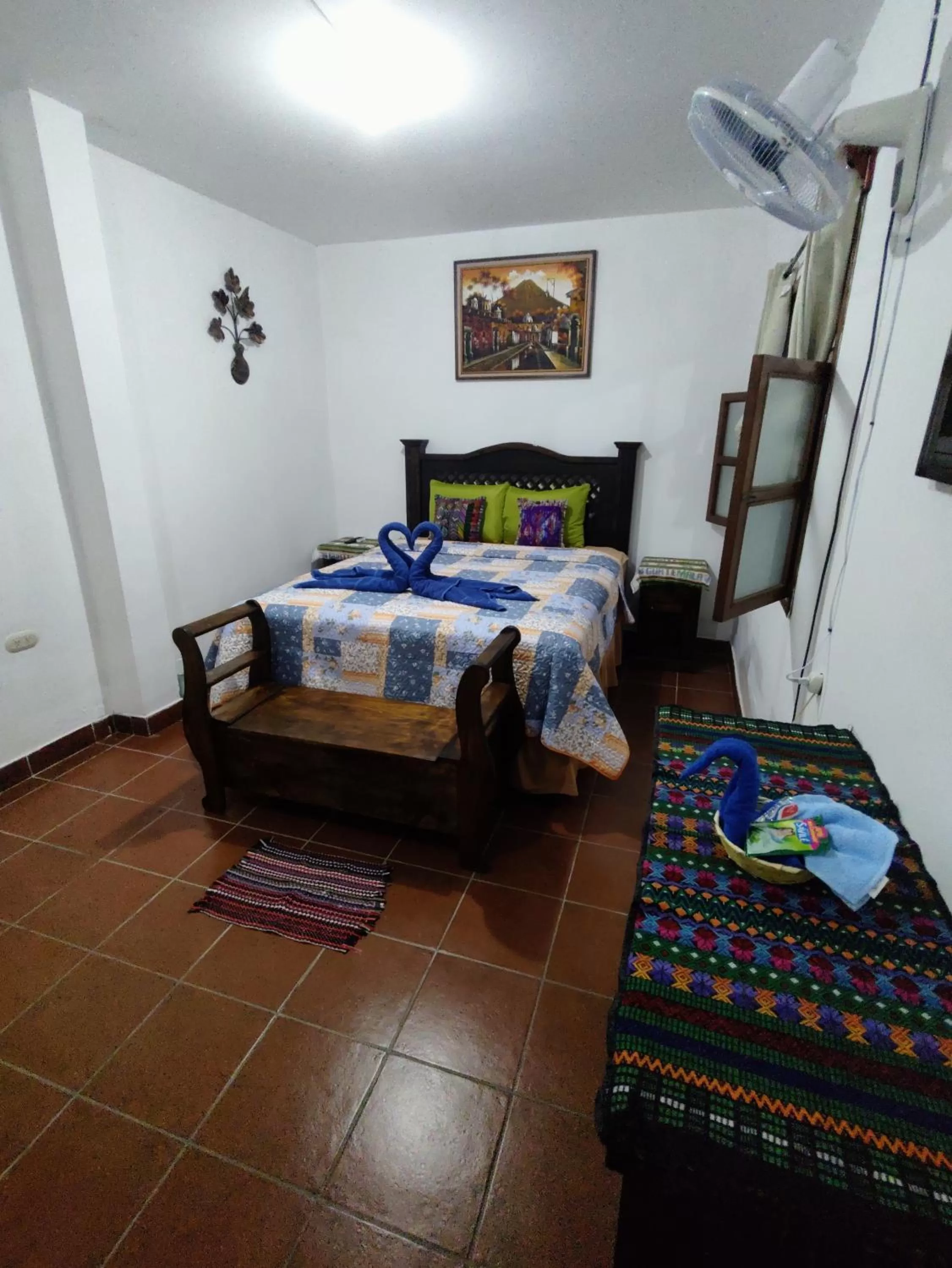 Bed in Francisco's rest house hotel