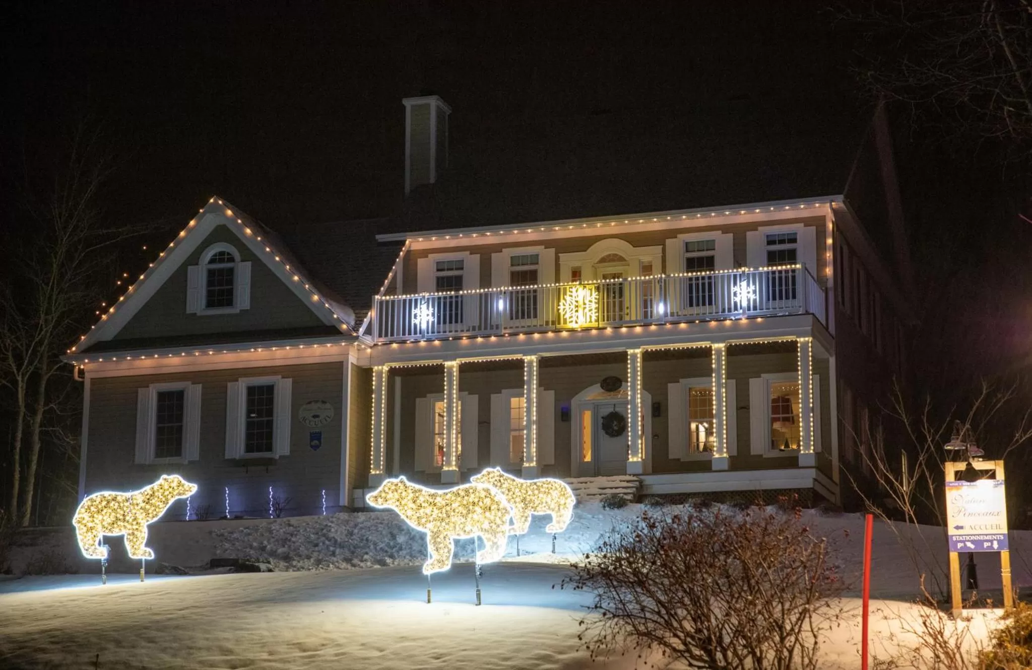 Winter in Gîte Nature et Pinceaux