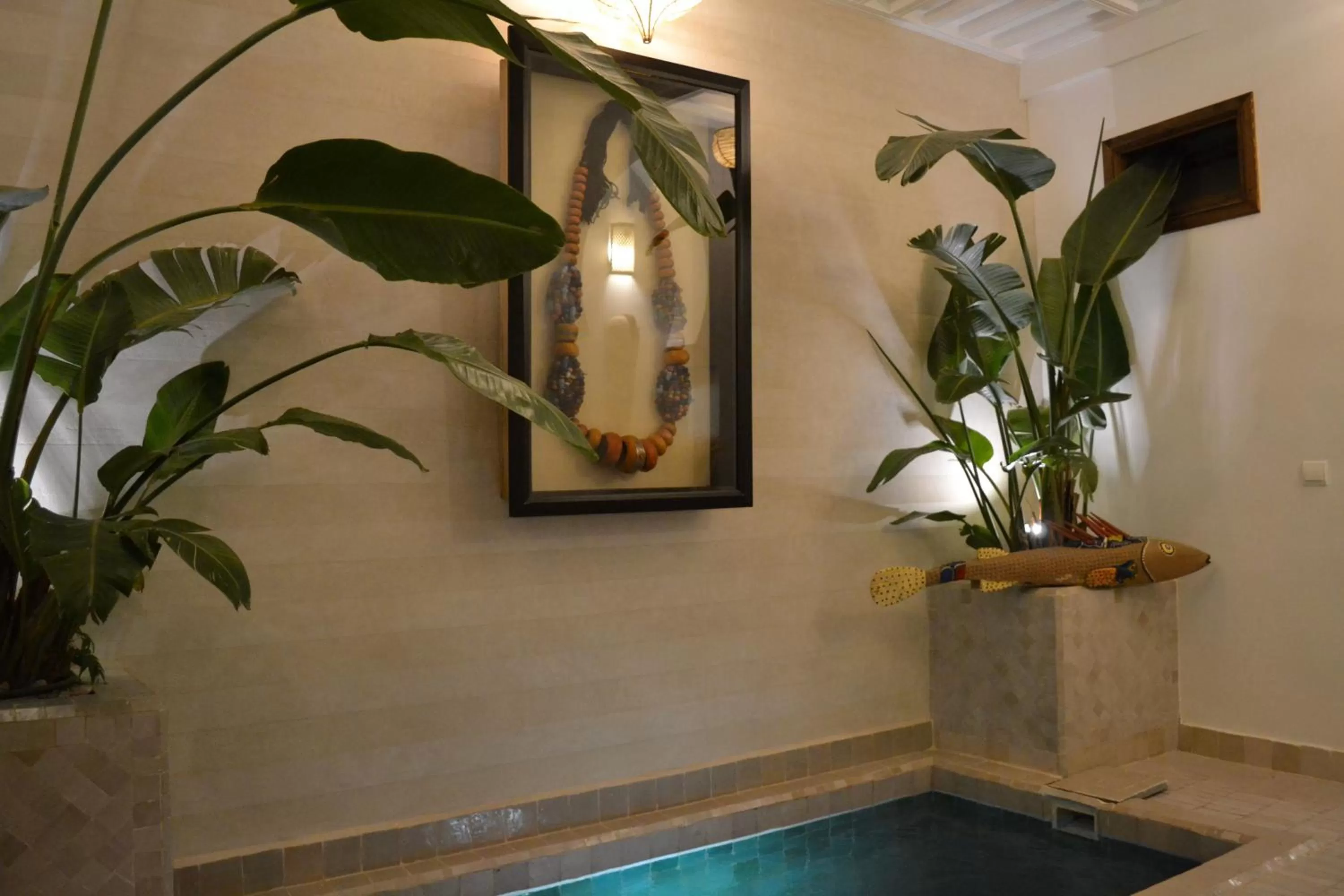 Patio in Riad Beata Bed & Breakfast