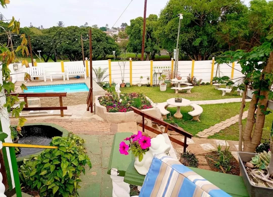 Garden, Pool View in Queensburgh B&B or Self Catering