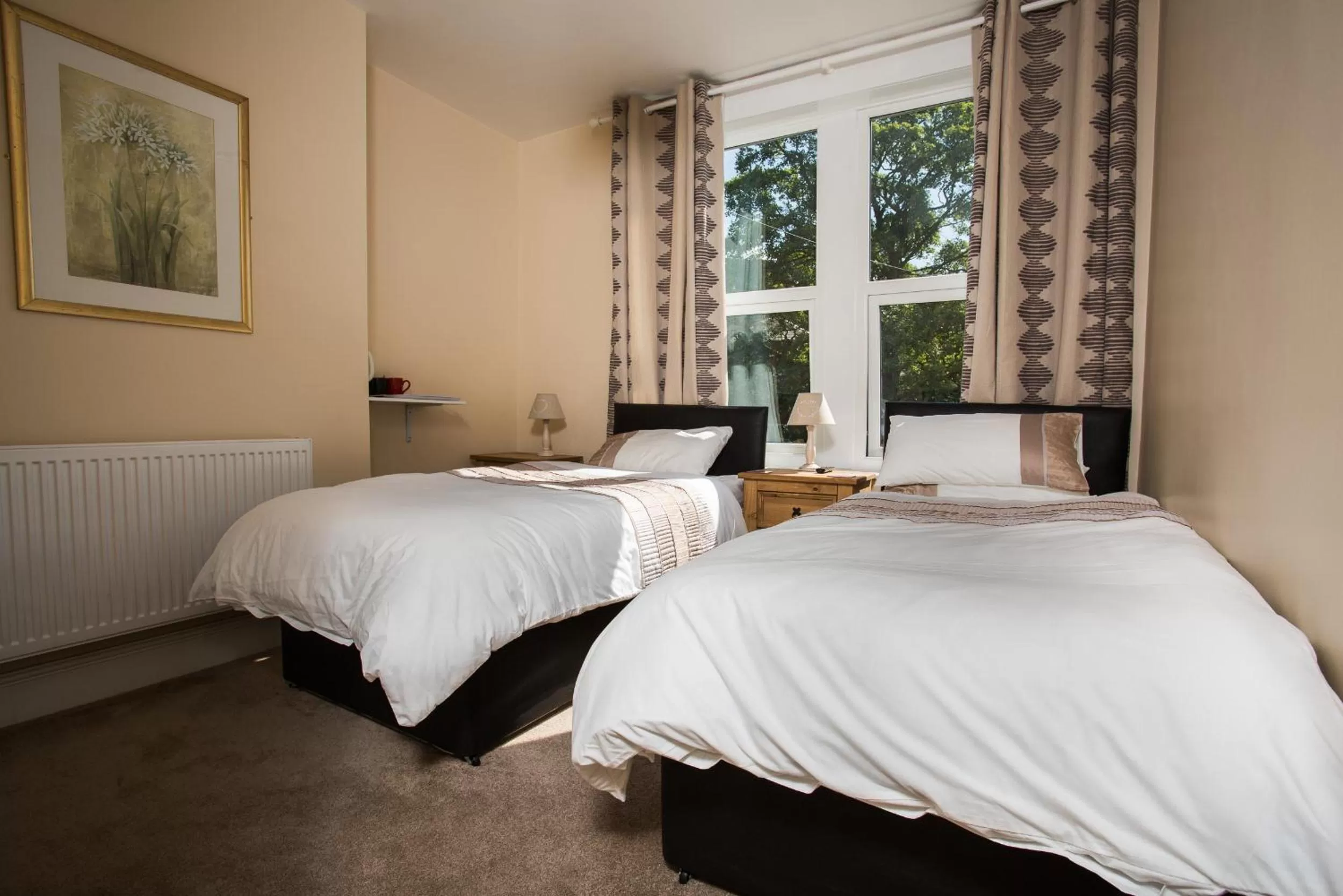 Decorative detail, Bed in The Albert