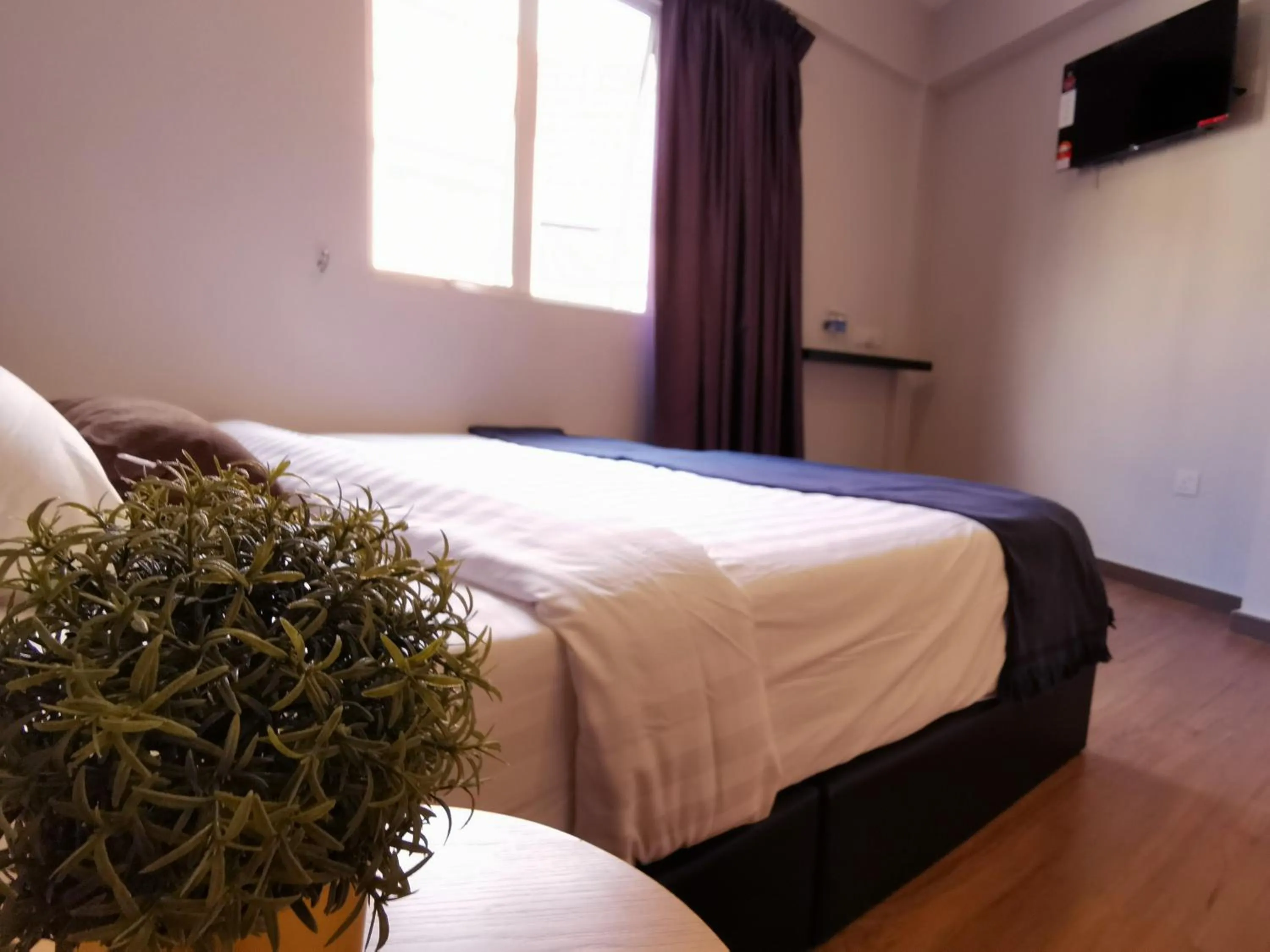 Bed in The Core Hotel