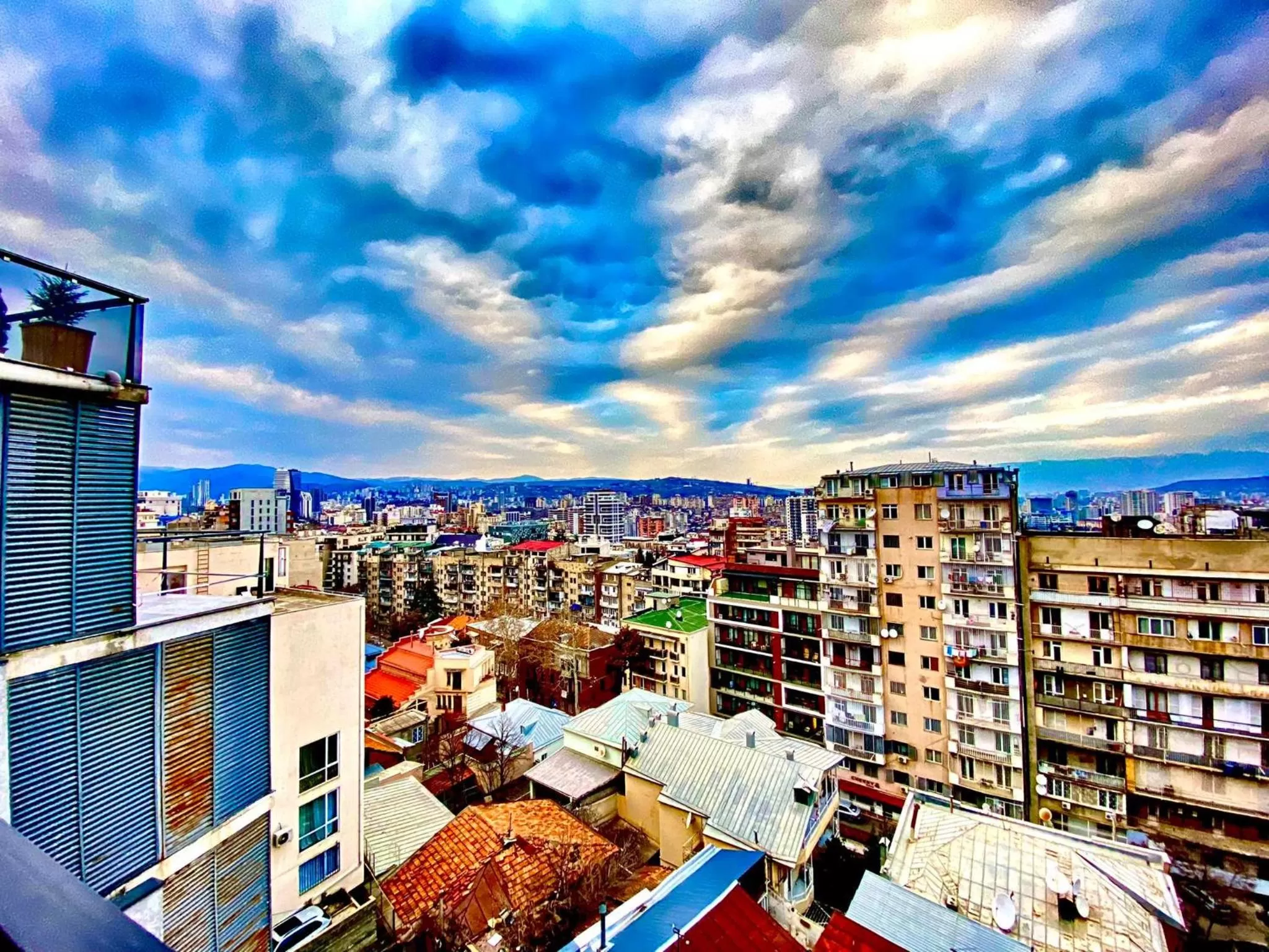 City view in Hotel Linge