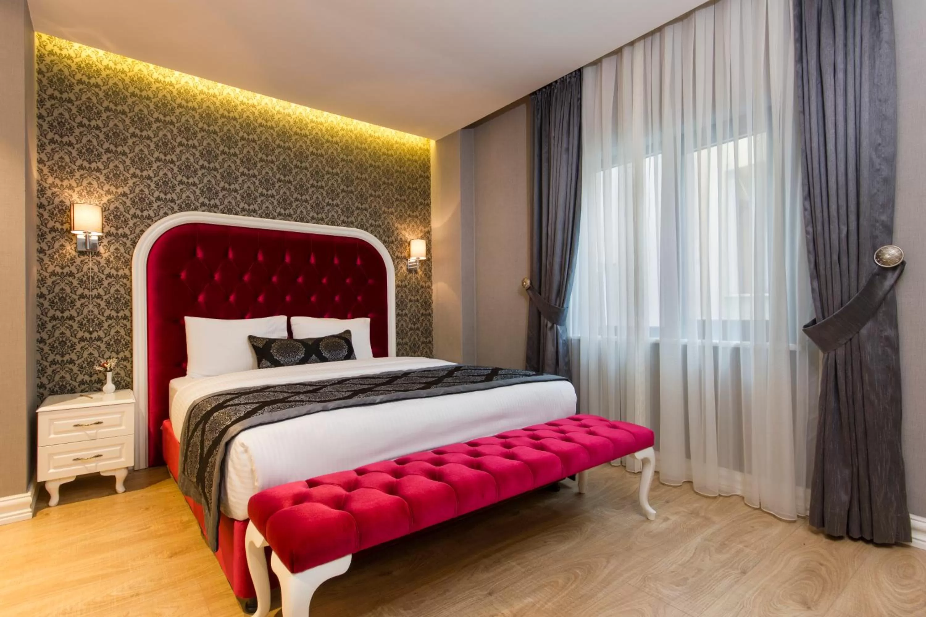 Photo of the whole room, Bed in Dencity Hotels & Spa