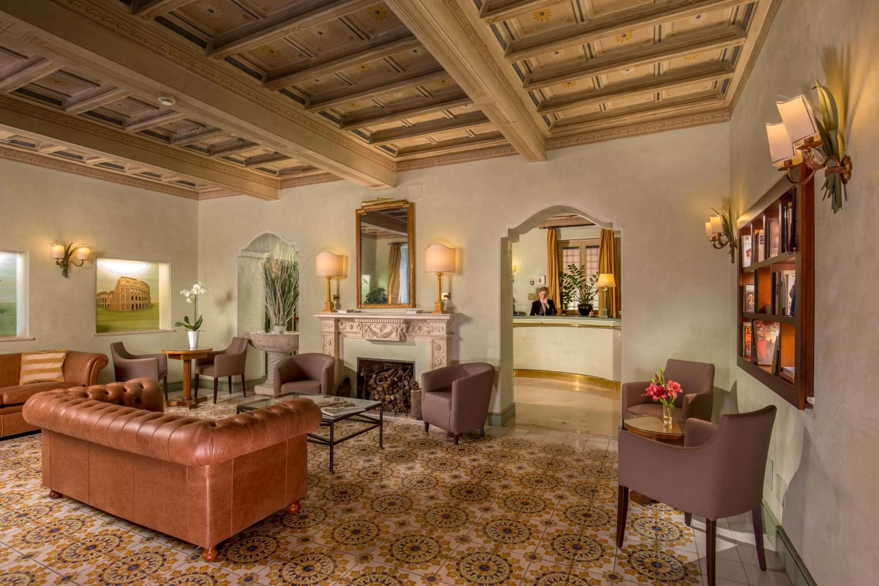 Lobby or reception, Seating Area in Hotel Villa Grazioli