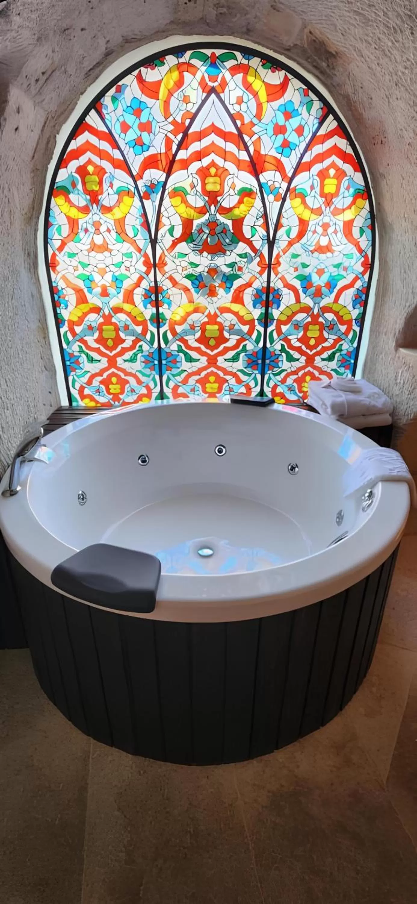 Bath in Elite Cave Suites