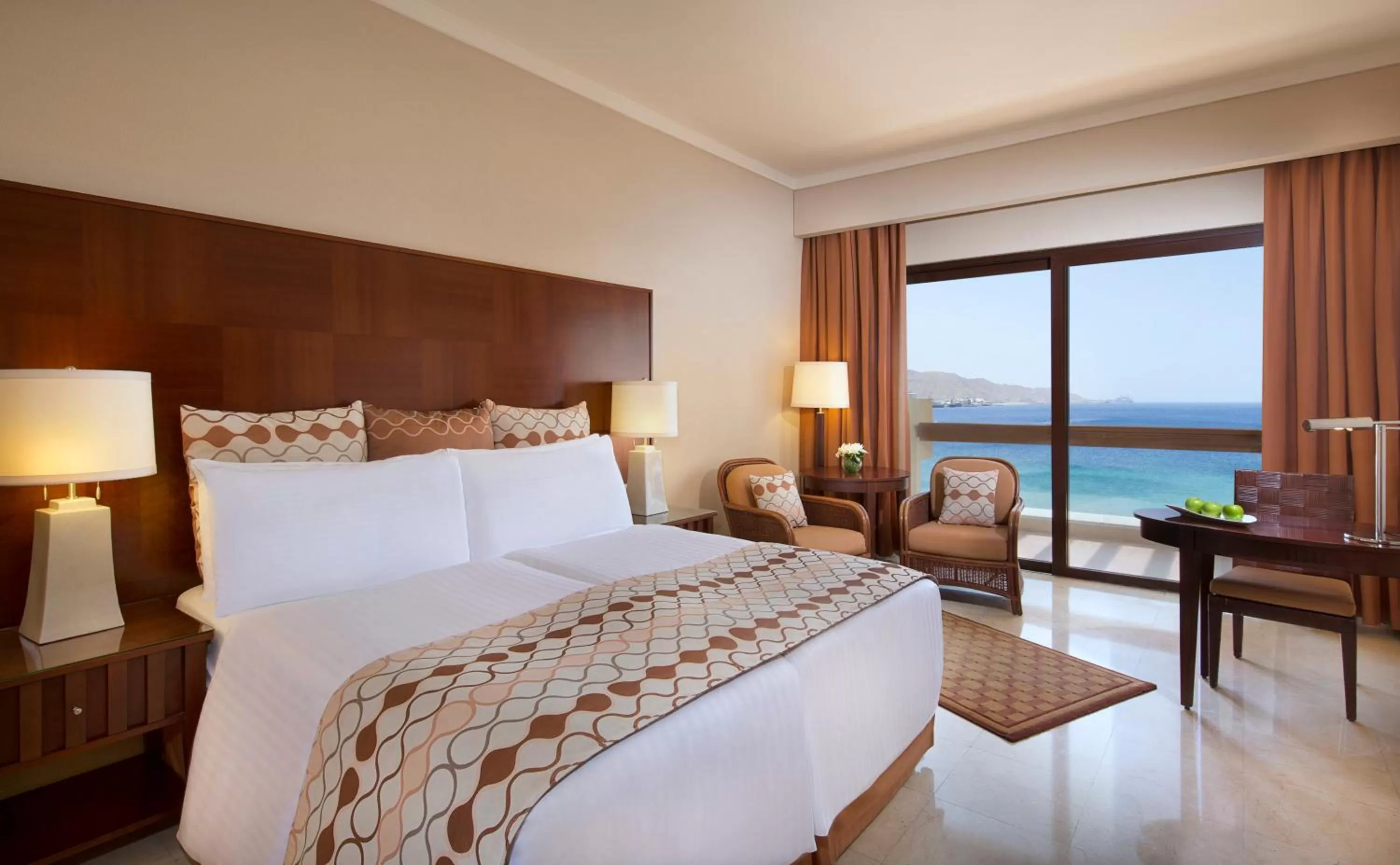 Photo of the whole room, Bed in InterContinental Aqaba by IHG