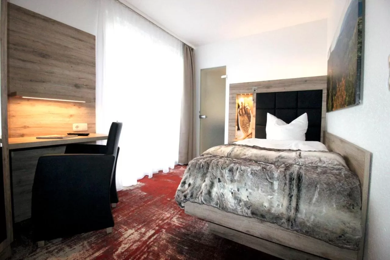 Bed in Wellness & Ayurveda Hotel Am Eichenberg