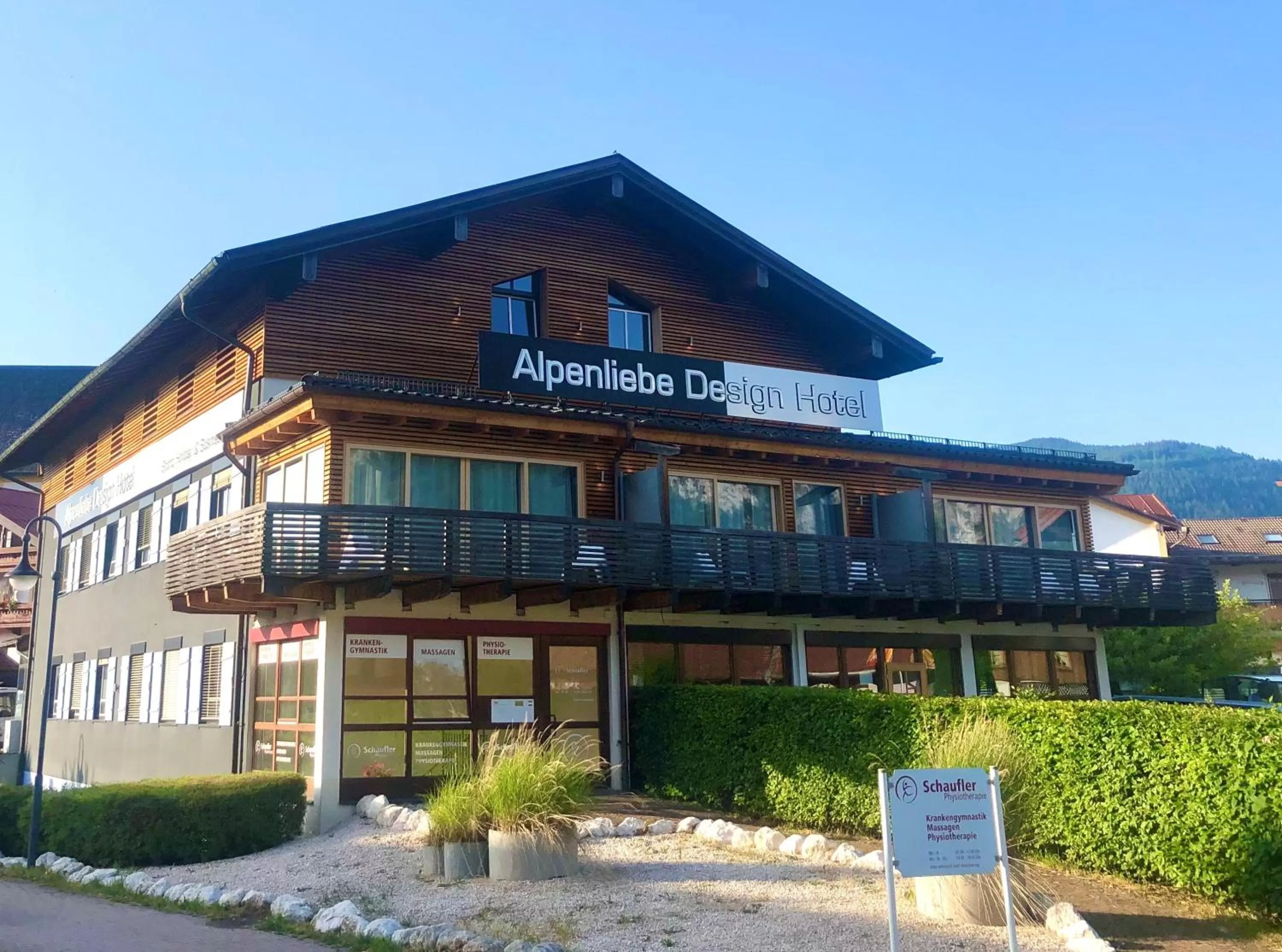 Property Building in Sauna & Whirlpool - ALPENLIEBE APARTments