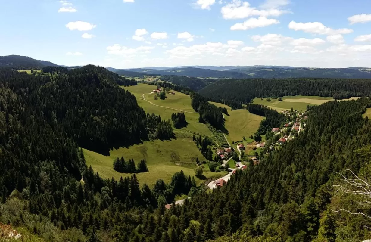 Natural landscape in Hotel Les Montagnards