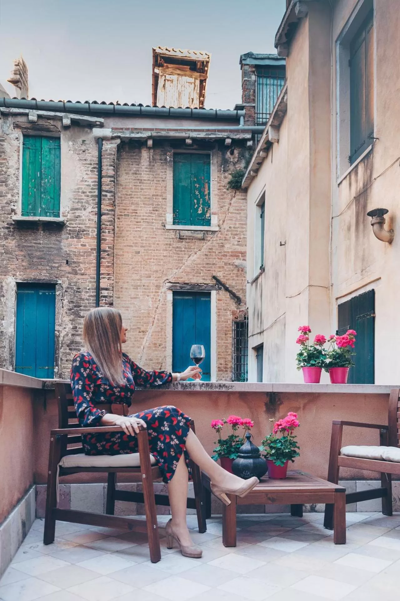 Balcony/Terrace in Bianca Cappello House