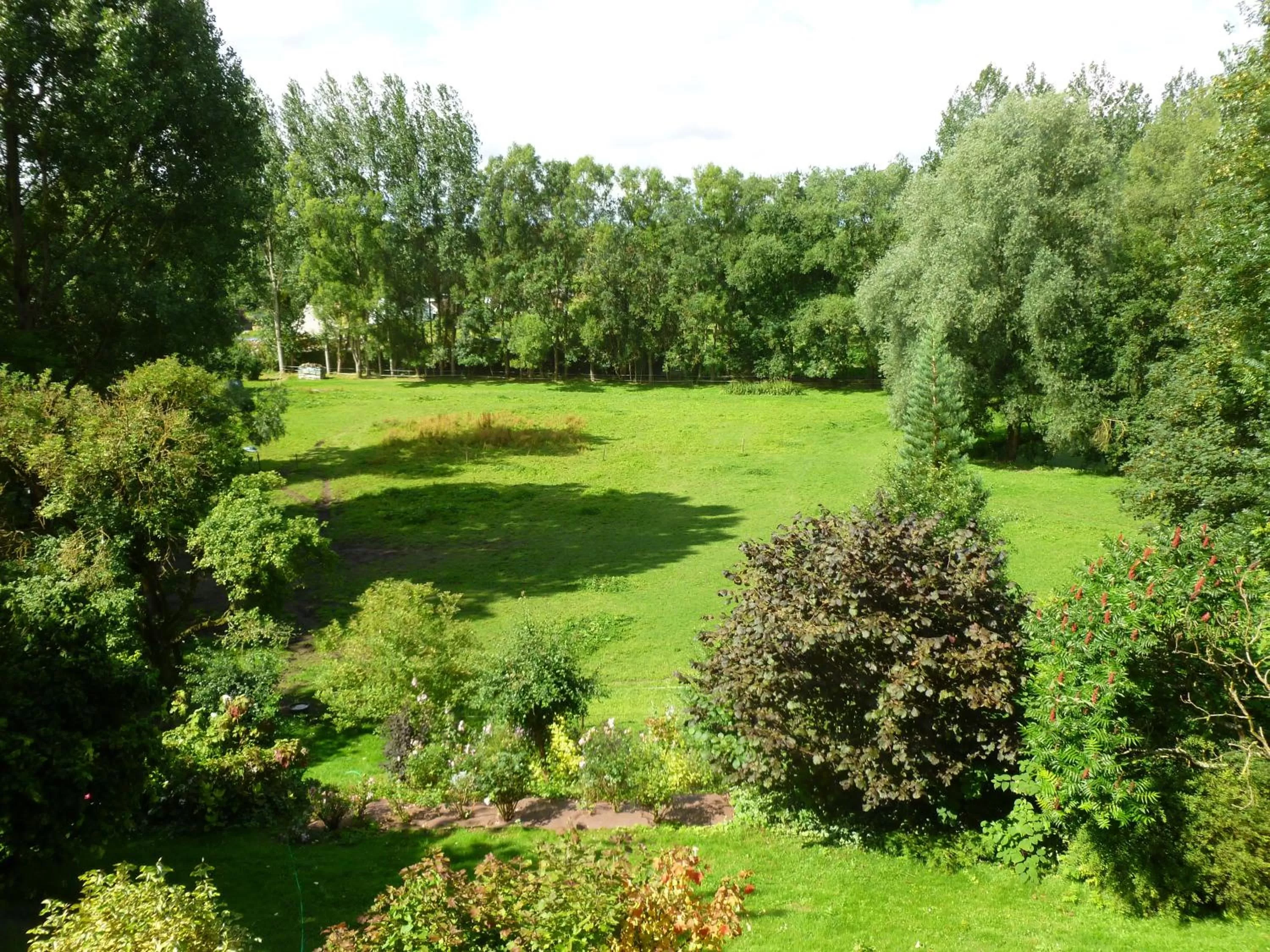 Garden view in Manoir Francis