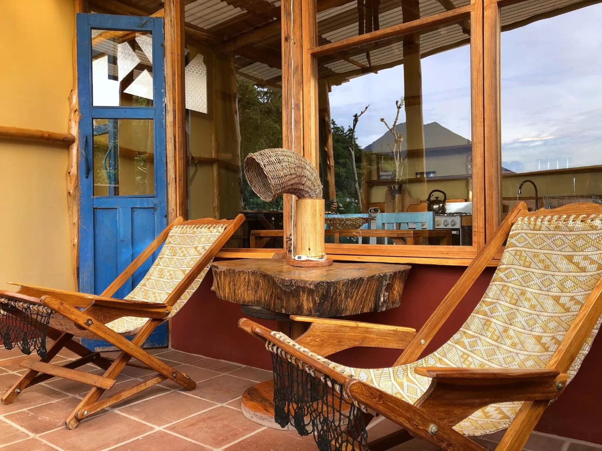 Patio in Lush Atitlán