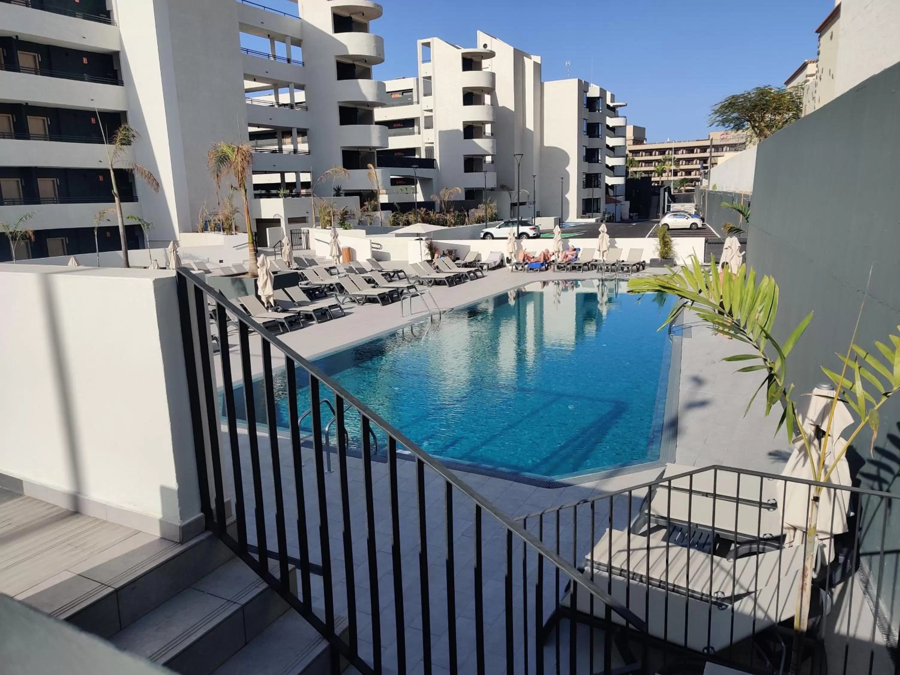 Swimming pool in Luxury Apartment with pool view