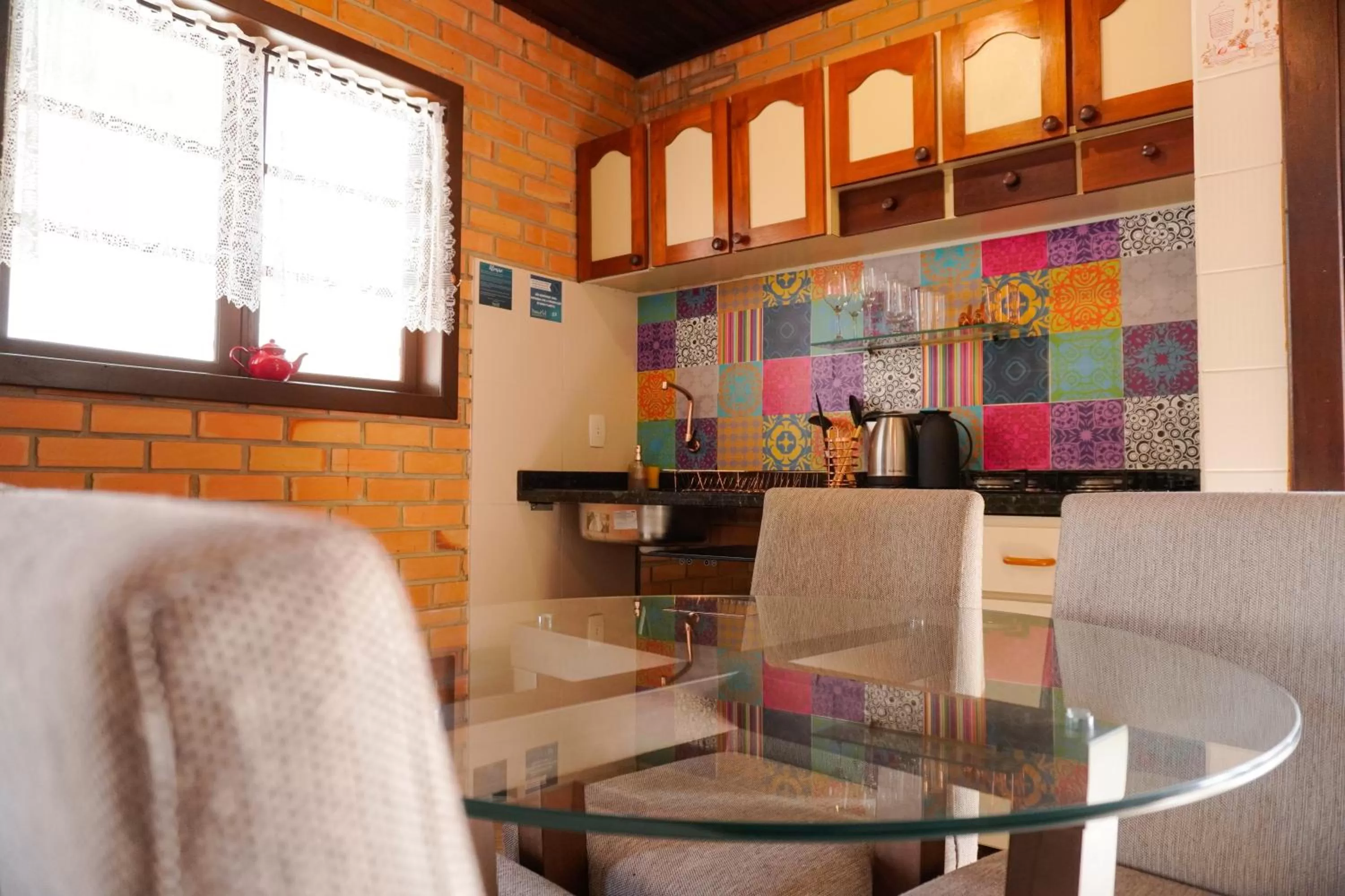 kitchen in Pousada Dunasol Floripa