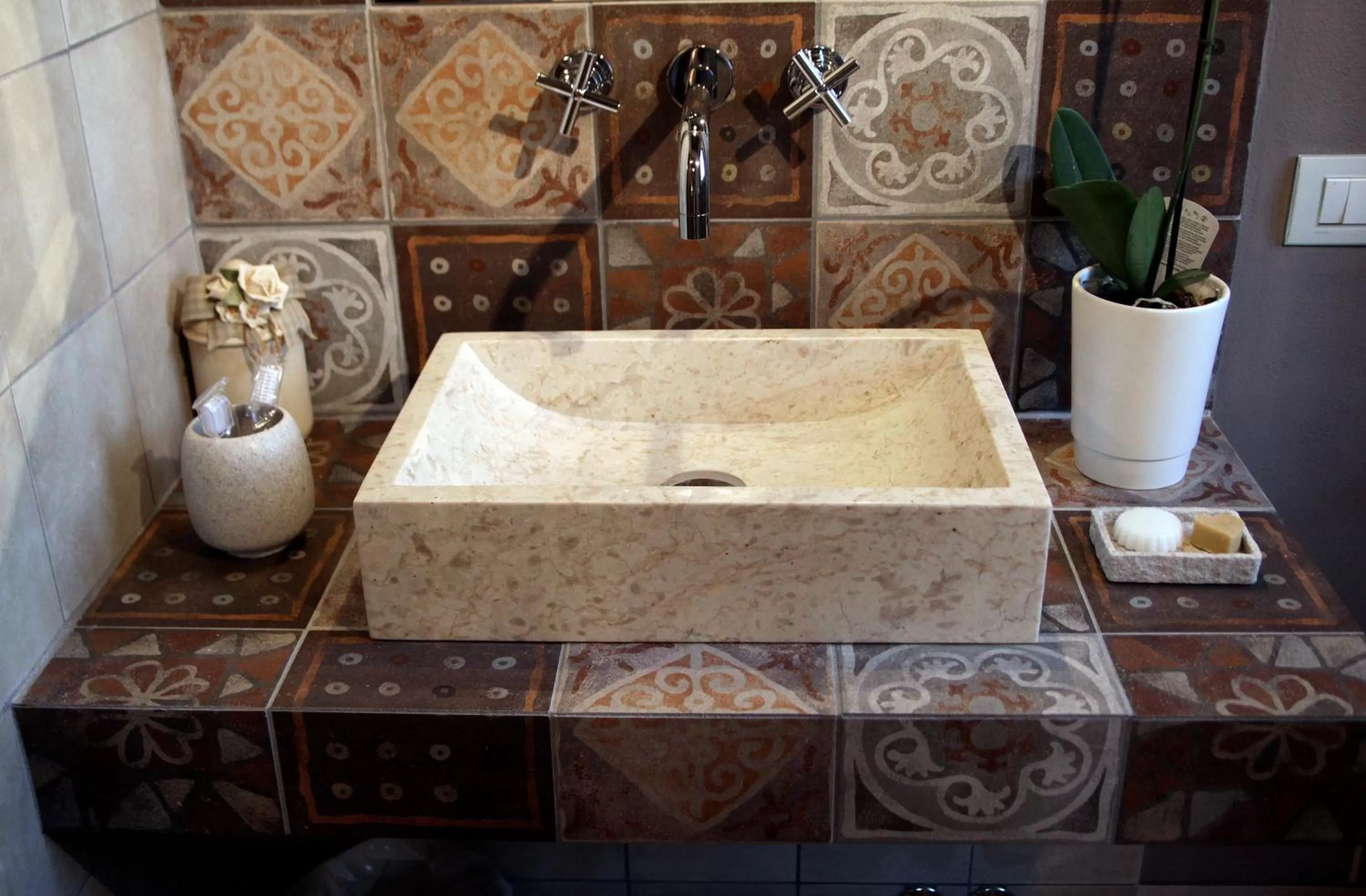 Bathroom in Locanda Antico Casale Cesenatico