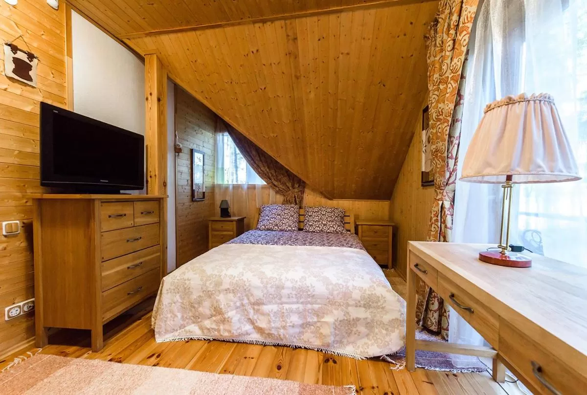 Bed in Svečių namai Smalvas