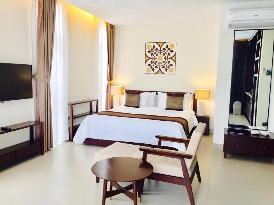 Bed in Glenwood City Resort